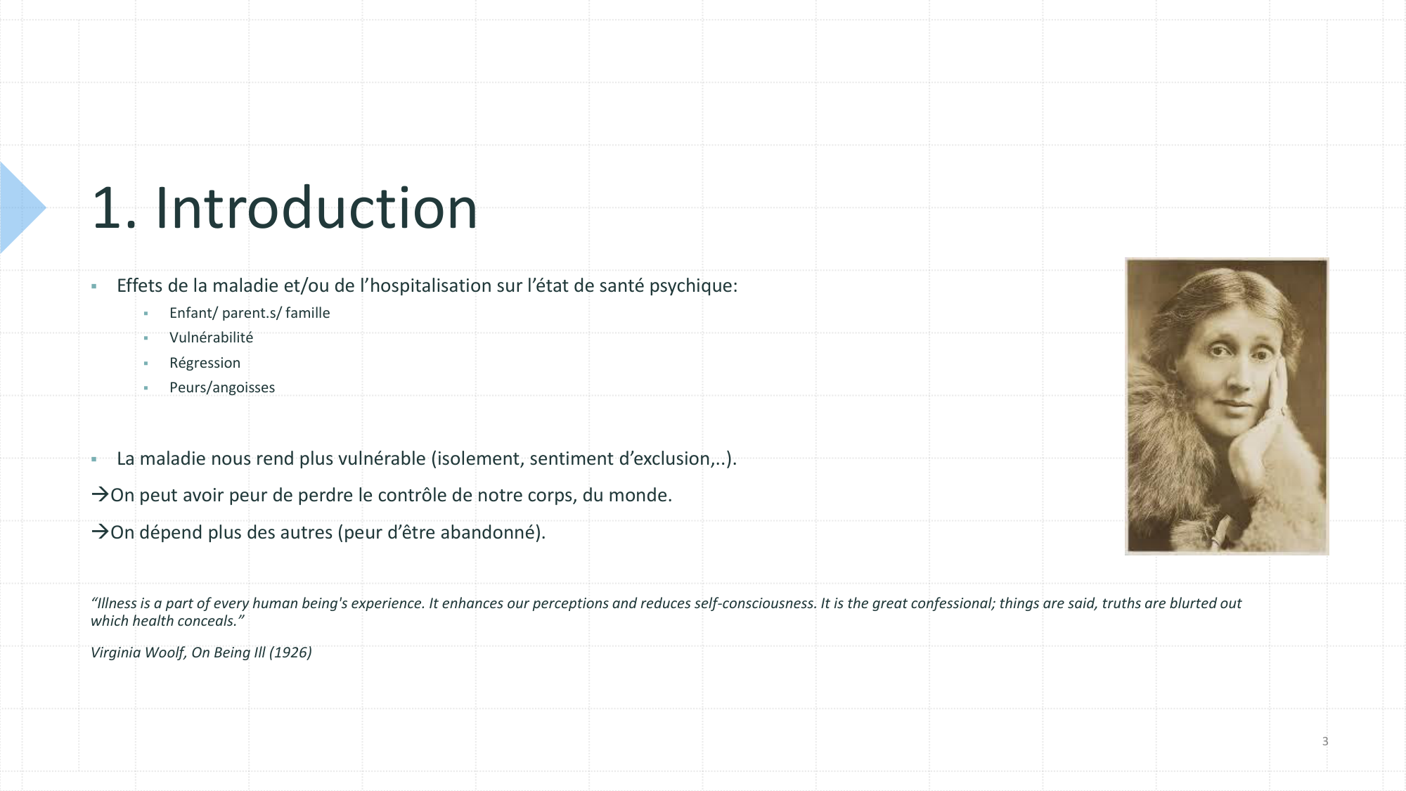 LES EFFETS D’UNE MALADIE CHRONIQUE SUR L’ENFANT 2025 page 3