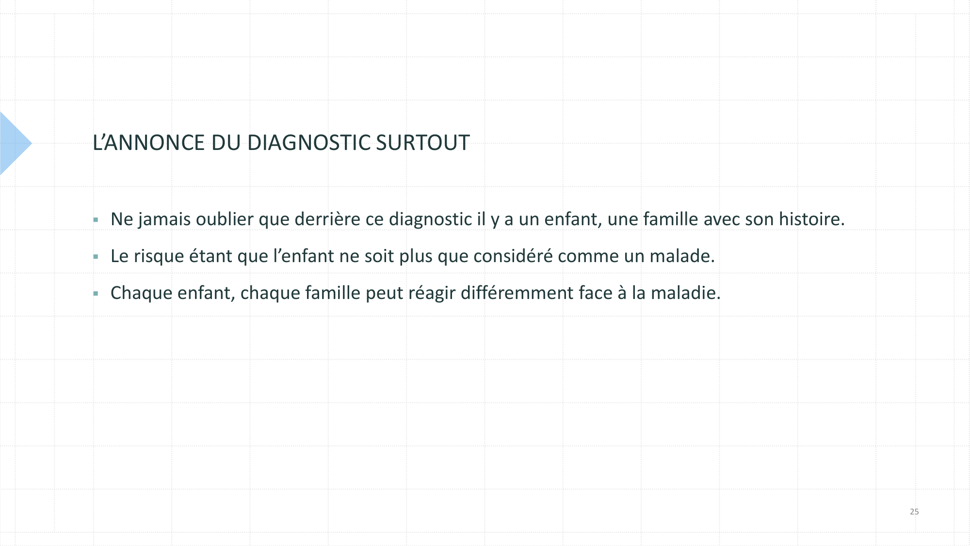 LES EFFETS D’UNE MALADIE CHRONIQUE SUR L’ENFANT 2025 page 25