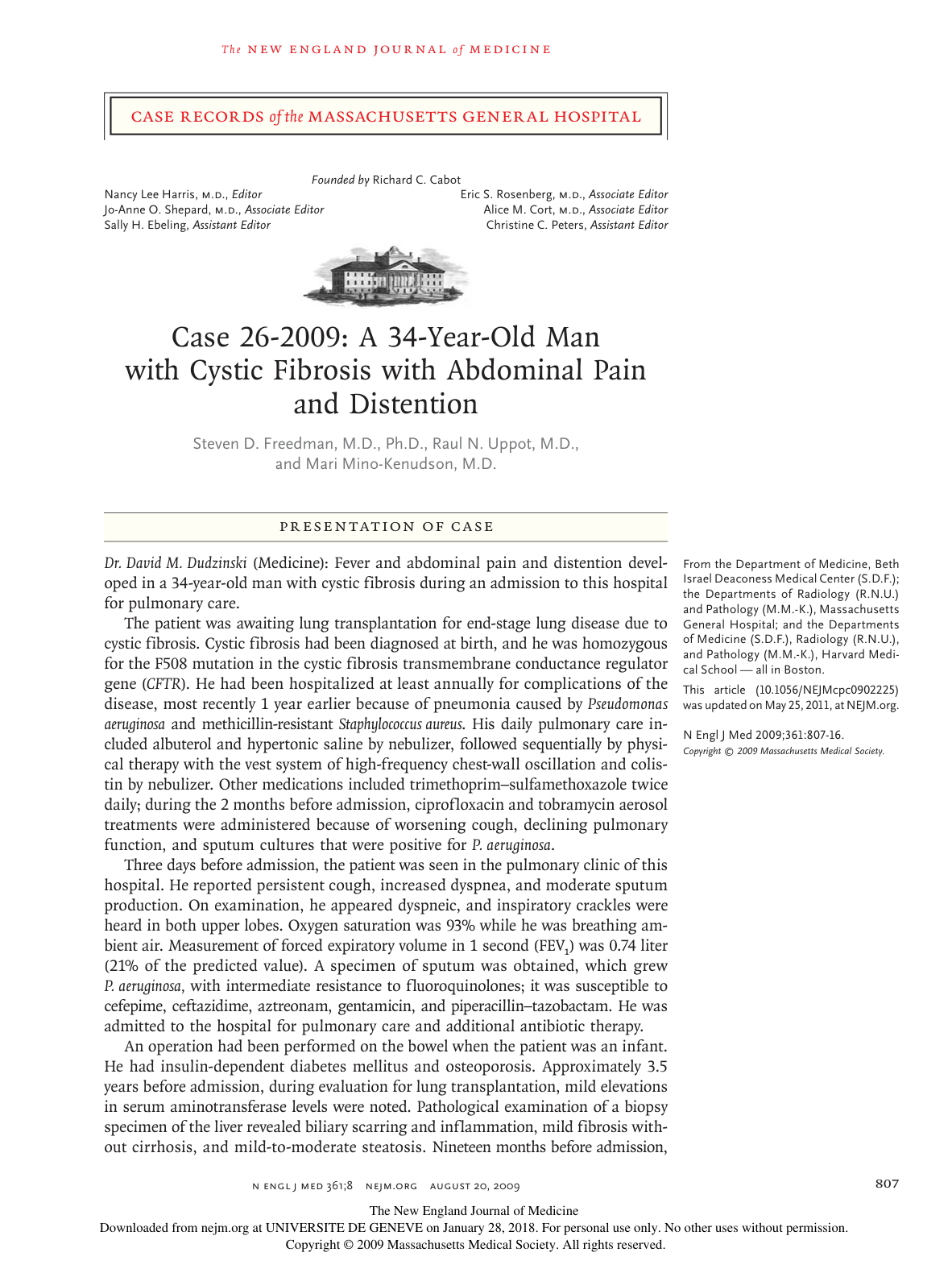 nejmcpc0902225 page 1