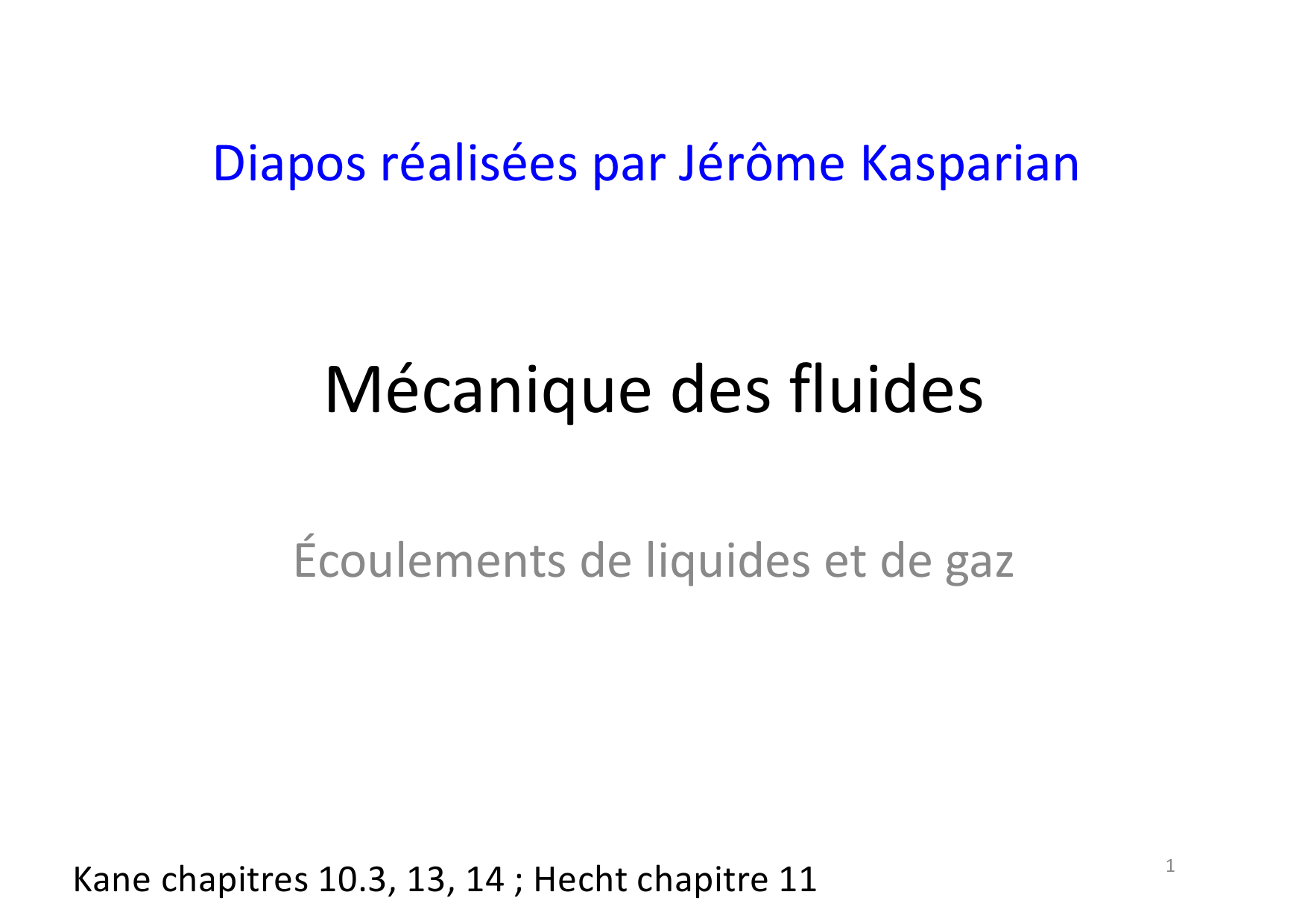 05 Mecanique des Fluides page 1