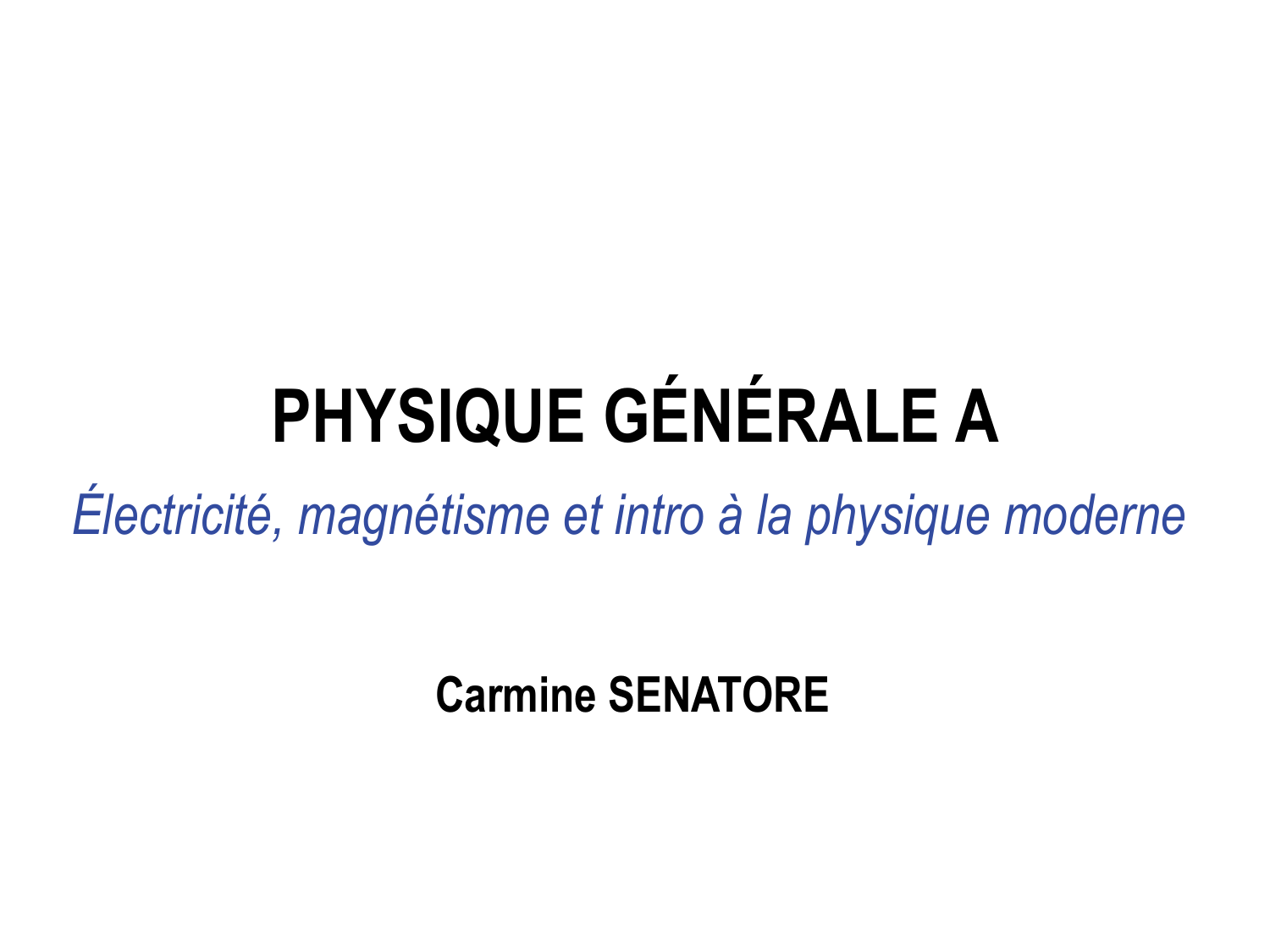 11 Électrostatique I page 1