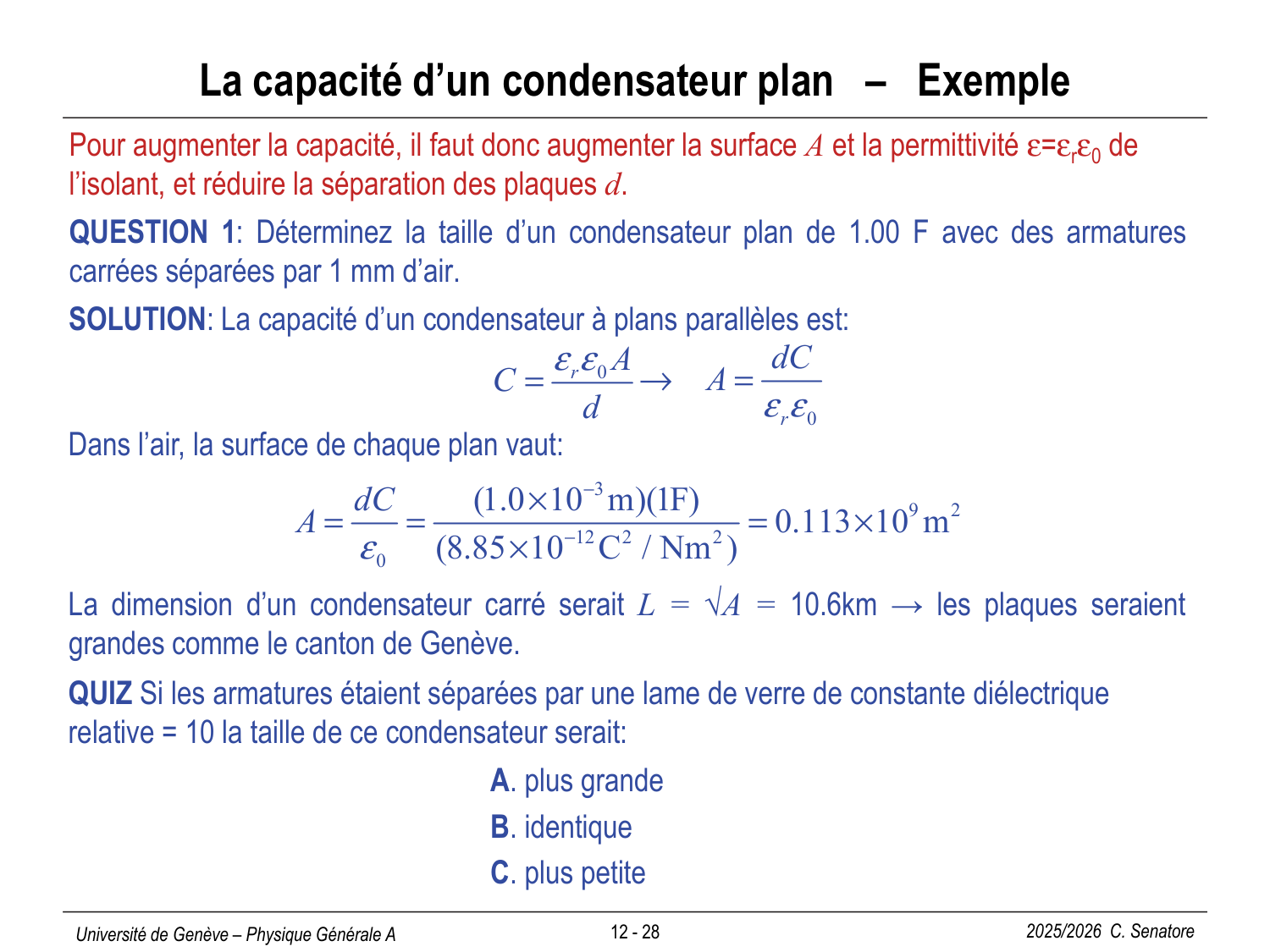 12 Électrostatique II page 28
