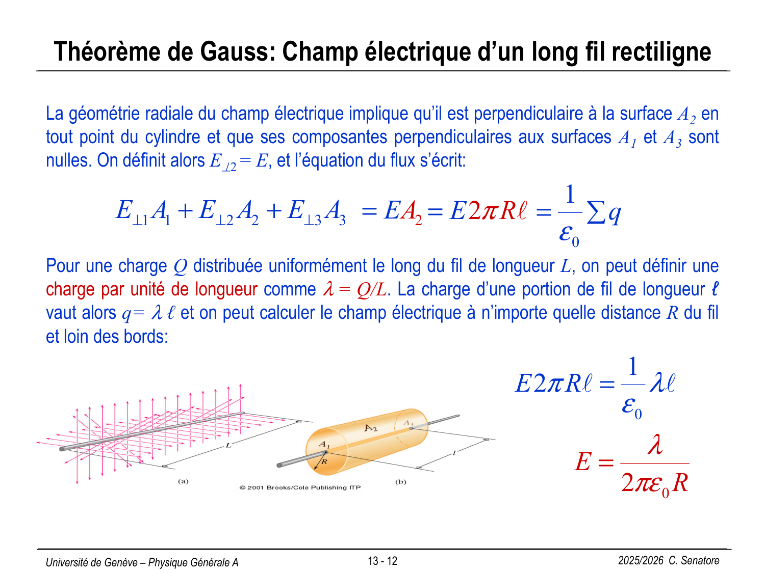 13 Électrostatique III et Électrocinétique I page 14