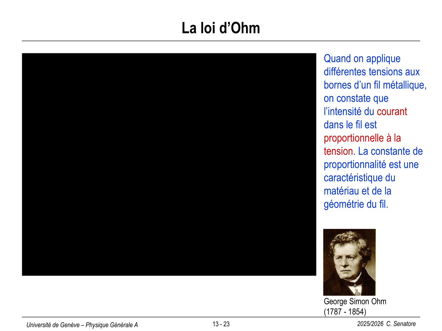 13 Électrostatique III et Électrocinétique I page 25