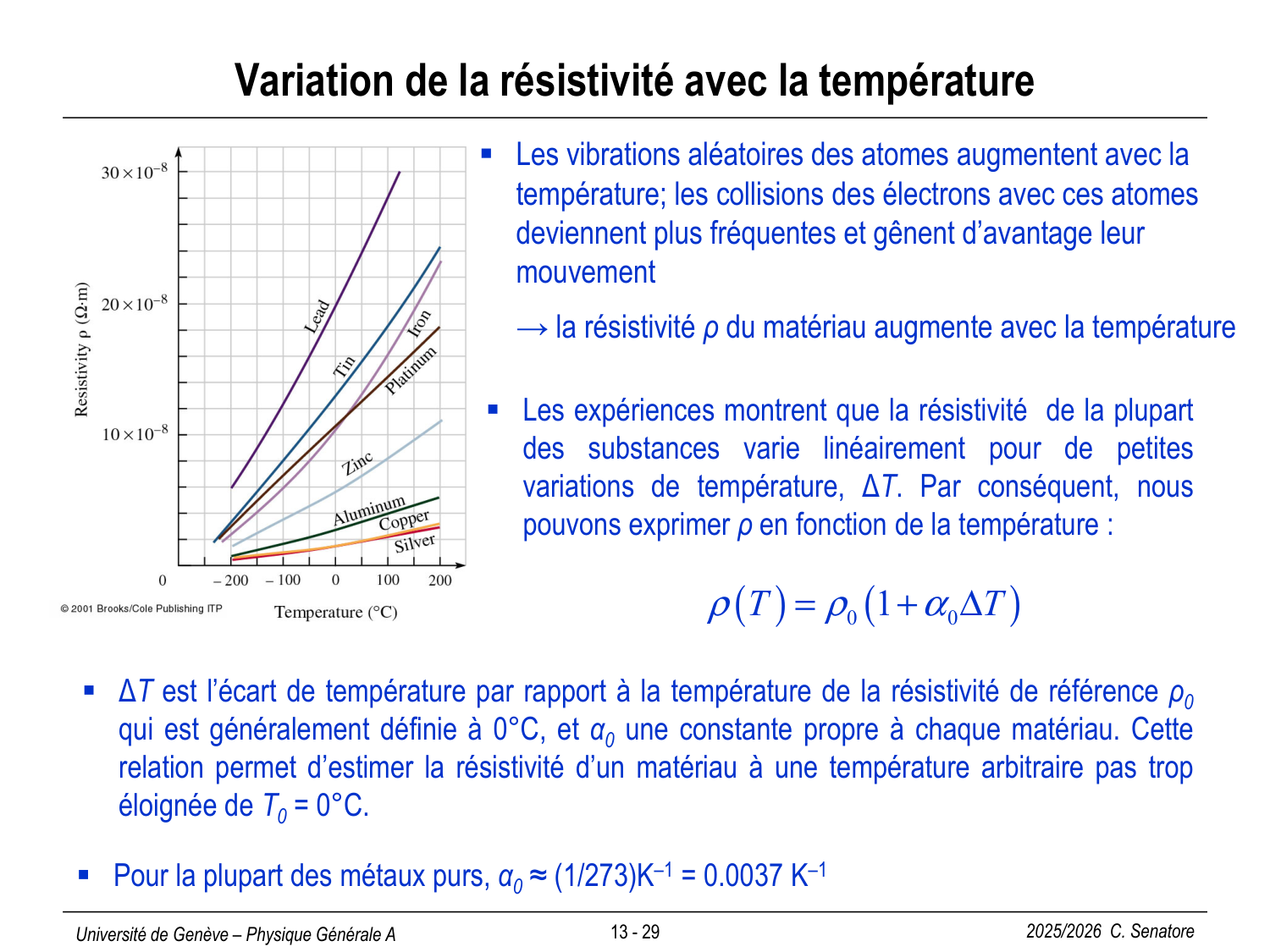 13 Électrostatique III et Électrocinétique I page 31