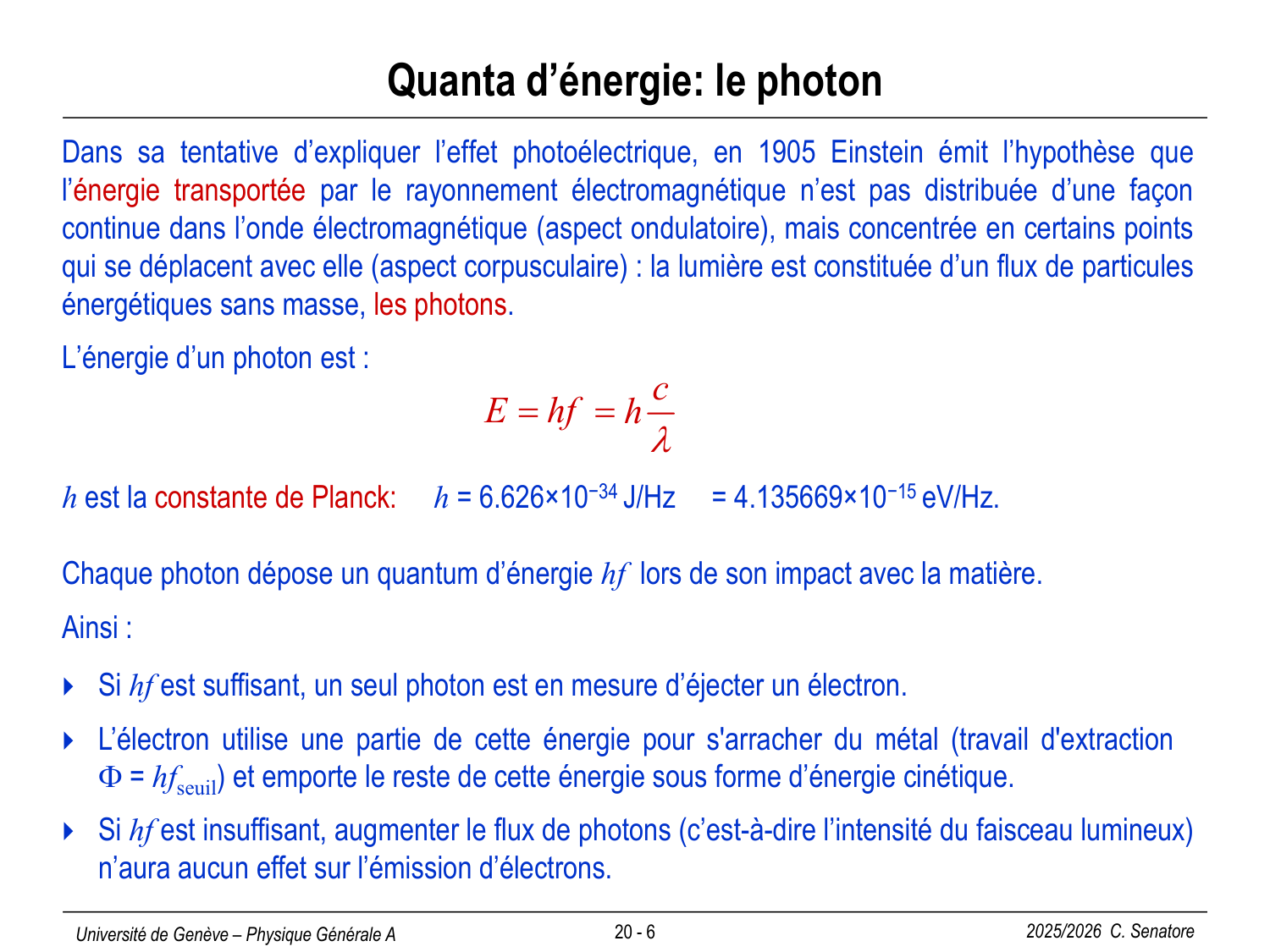 20 Photons et Atomes page 6