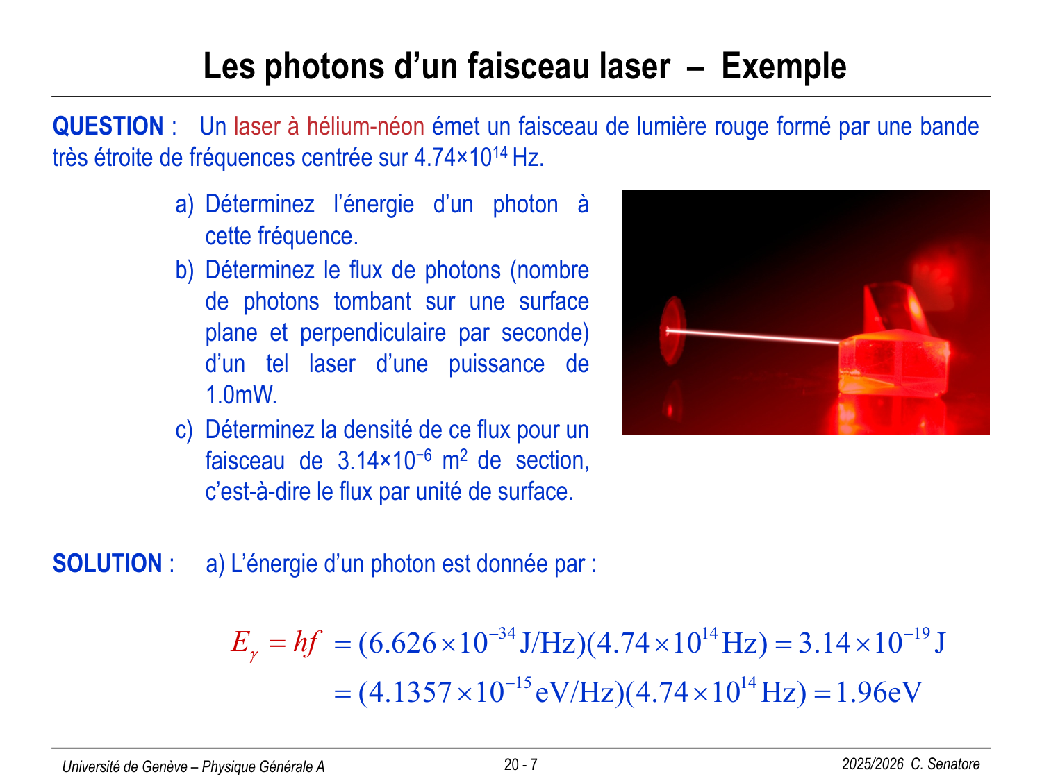 20 Photons et Atomes page 7