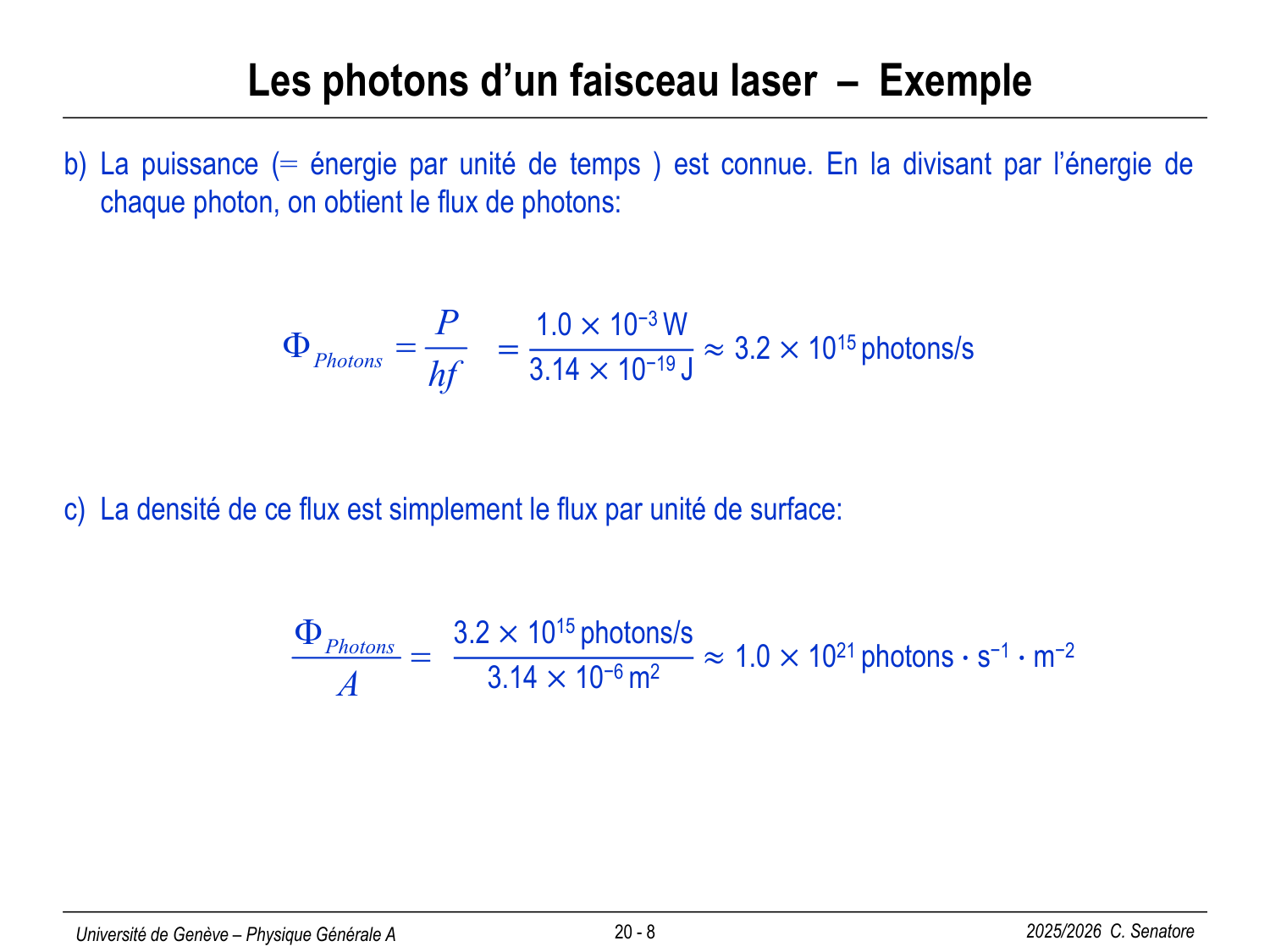 20 Photons et Atomes page 8