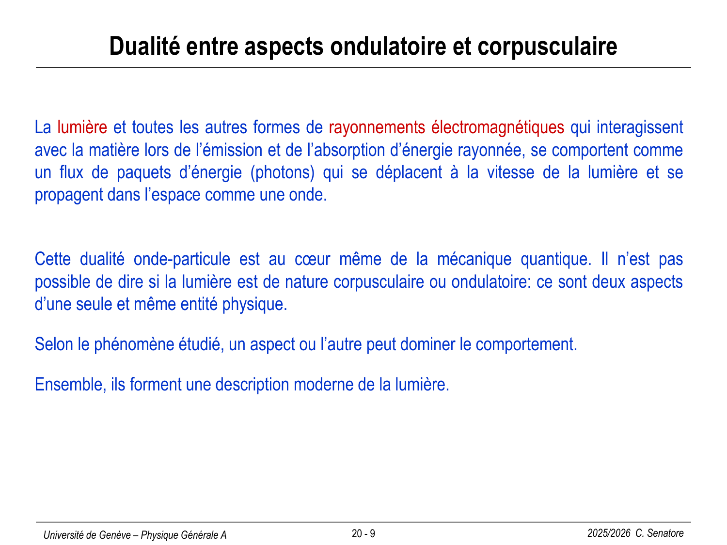20 Photons et Atomes page 9