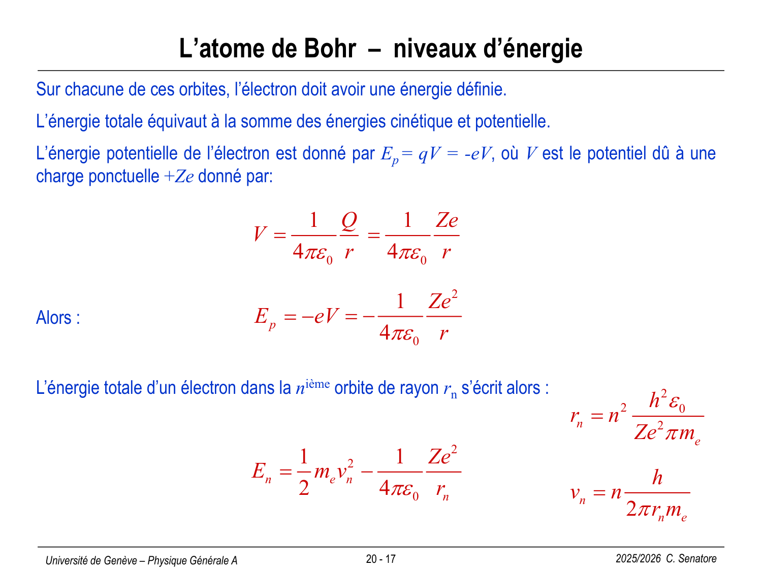 20 Photons et Atomes page 17