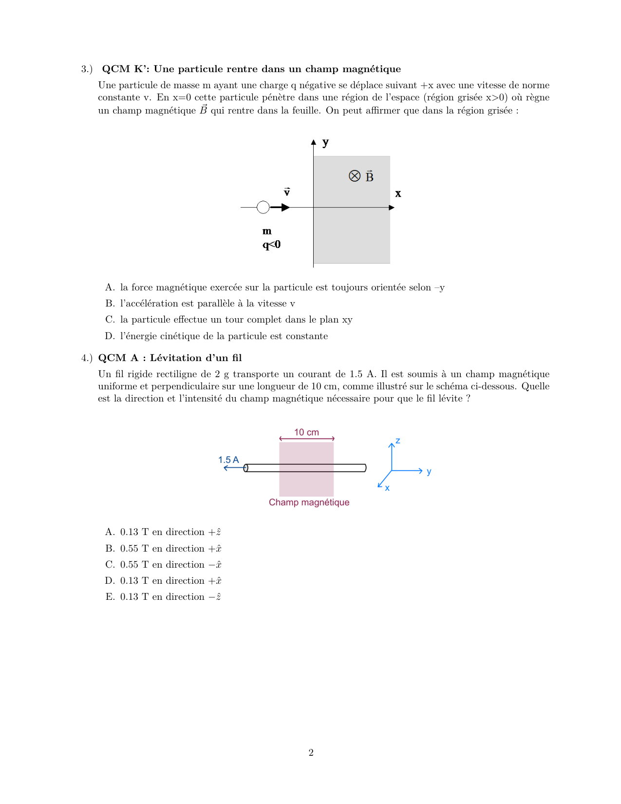 Serie 13 Magnetisme page 2