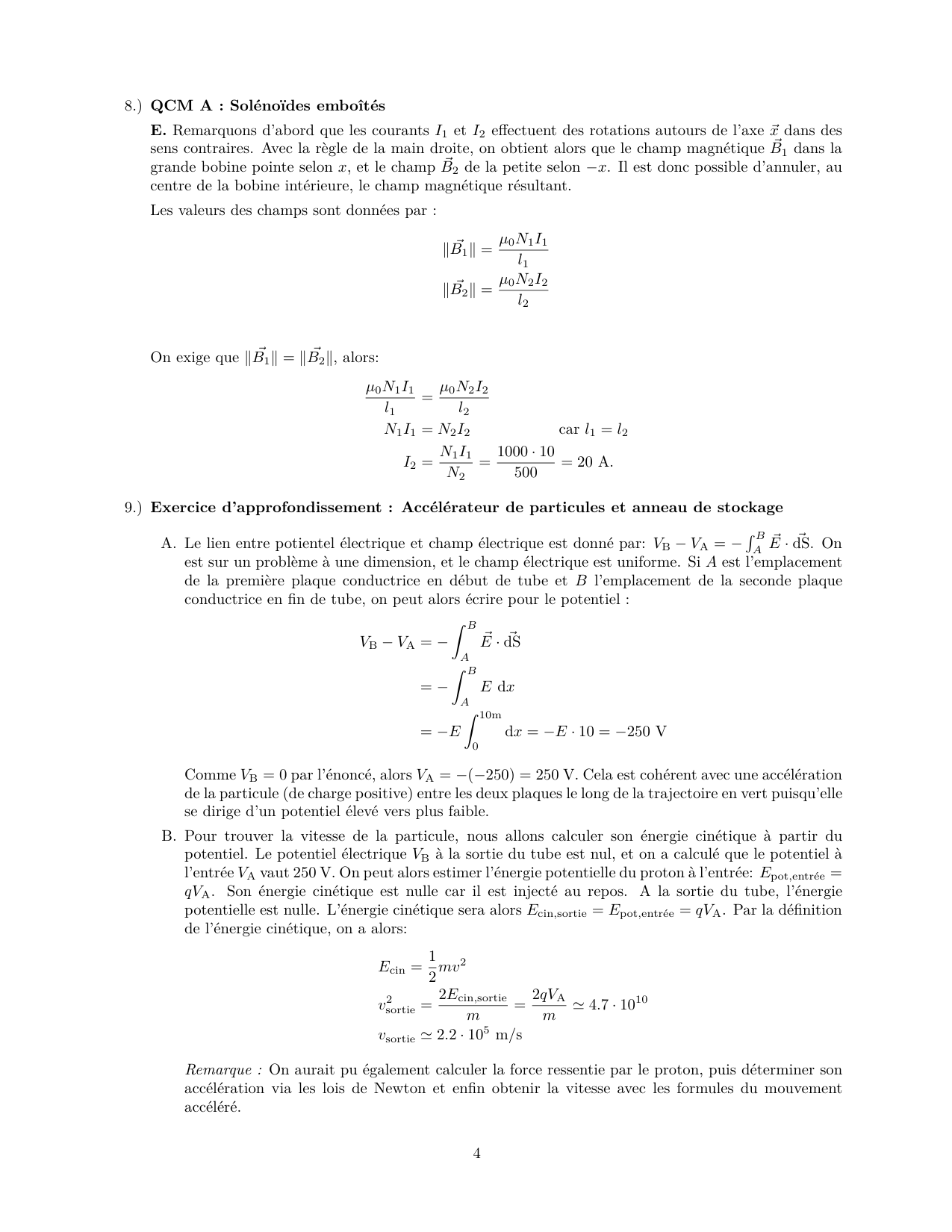 Serie 13 Magnetisme corr page 4