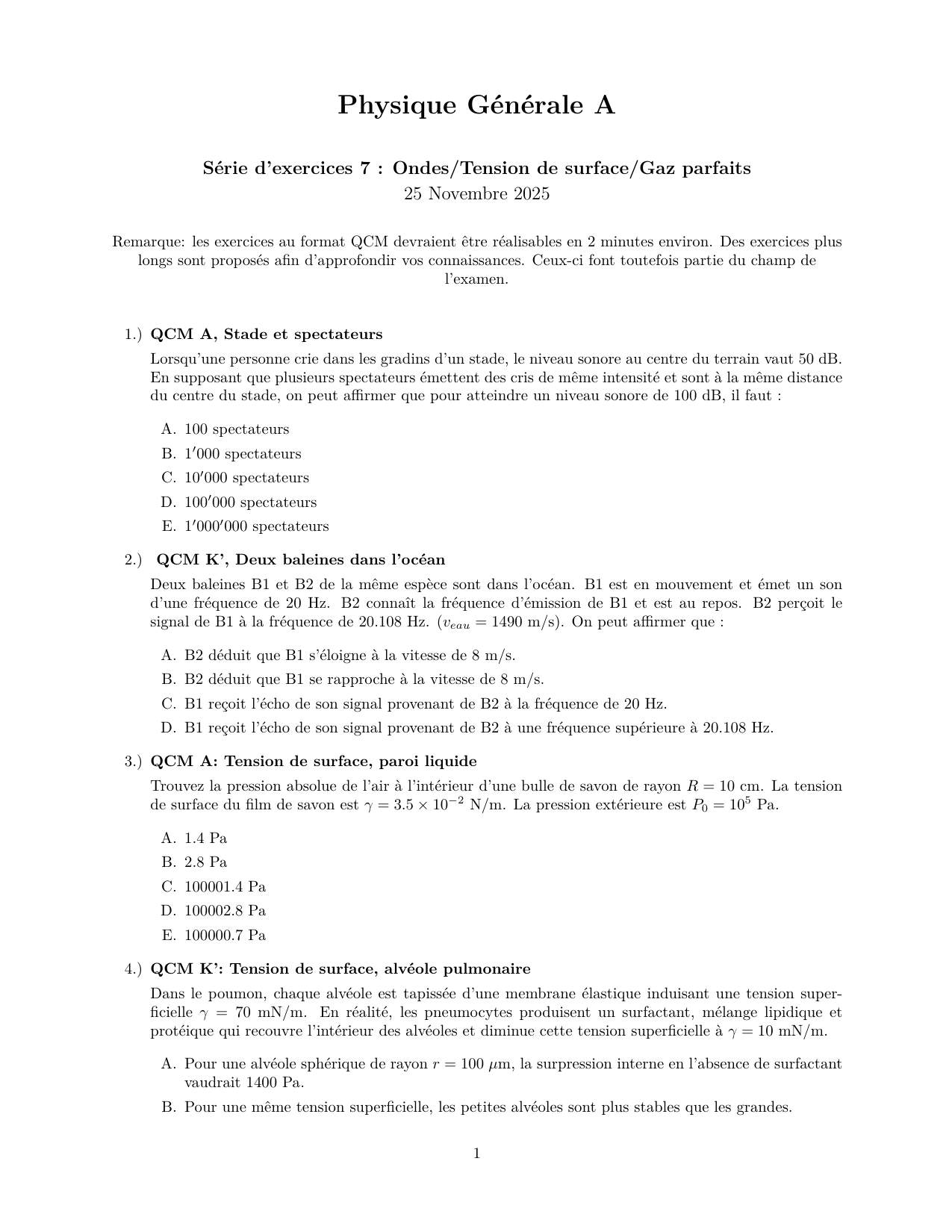 serie07 Tension de surface et gaz parfaits page 1