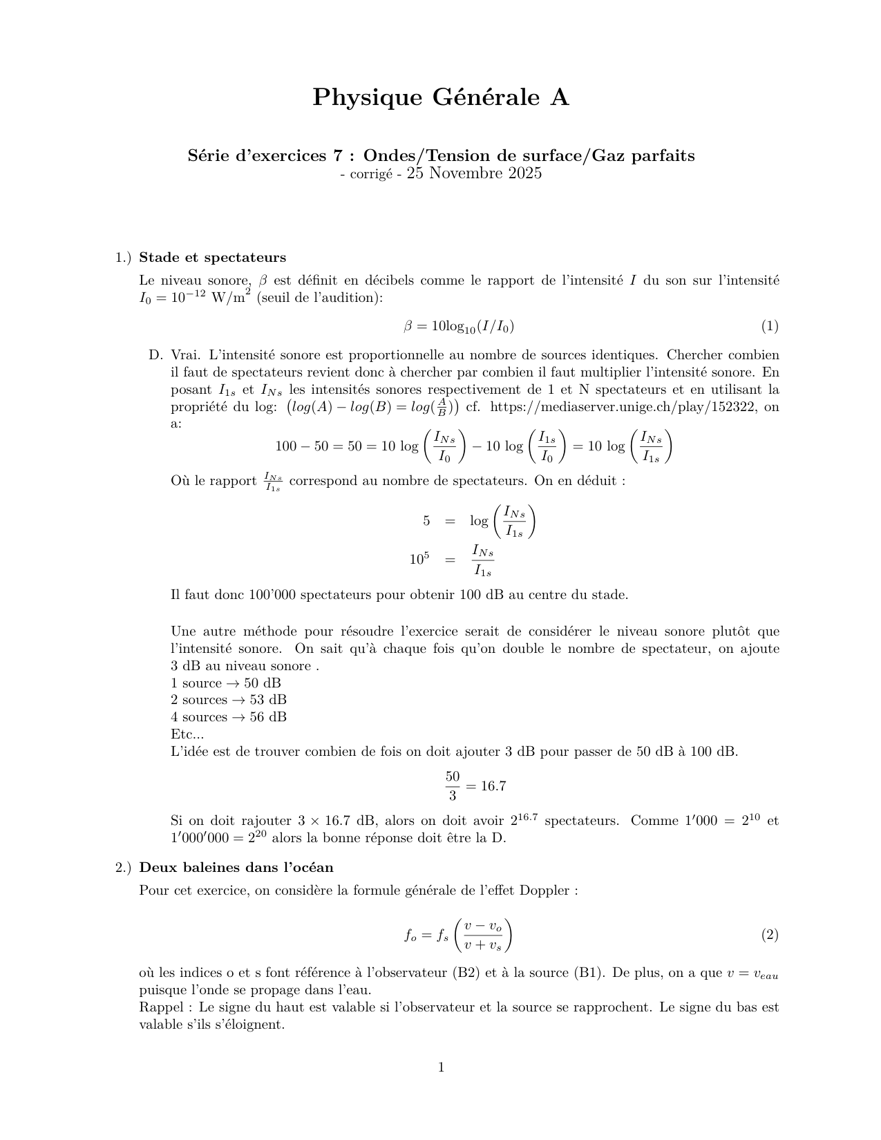 serie07 Tension de surface et gaz parfaits corrige page 1