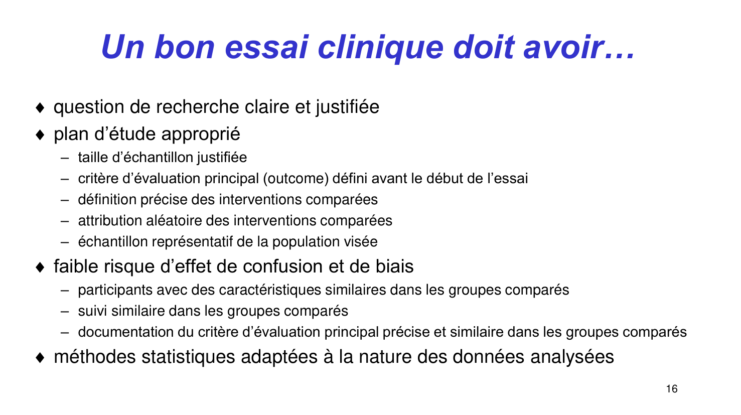 Statistiques pour médecins15 lecturecritique page 16