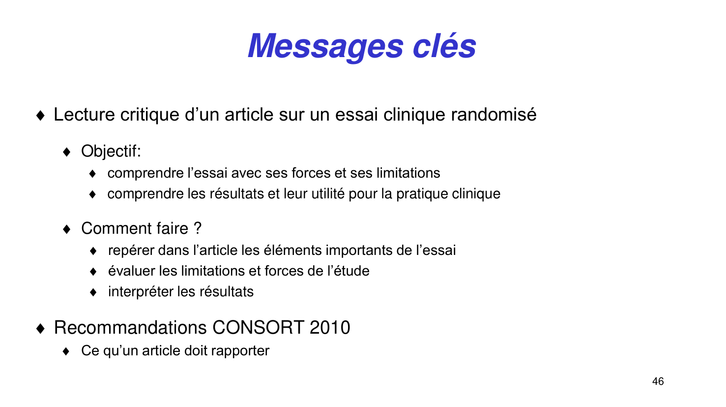 Statistiques pour médecins15 lecturecritique page 46