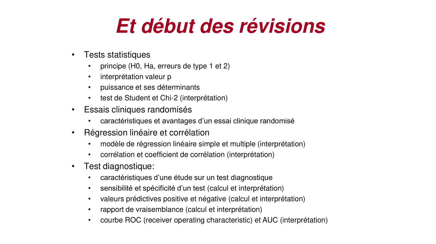 Statistiques pour médecins15 lecturecritique page 49