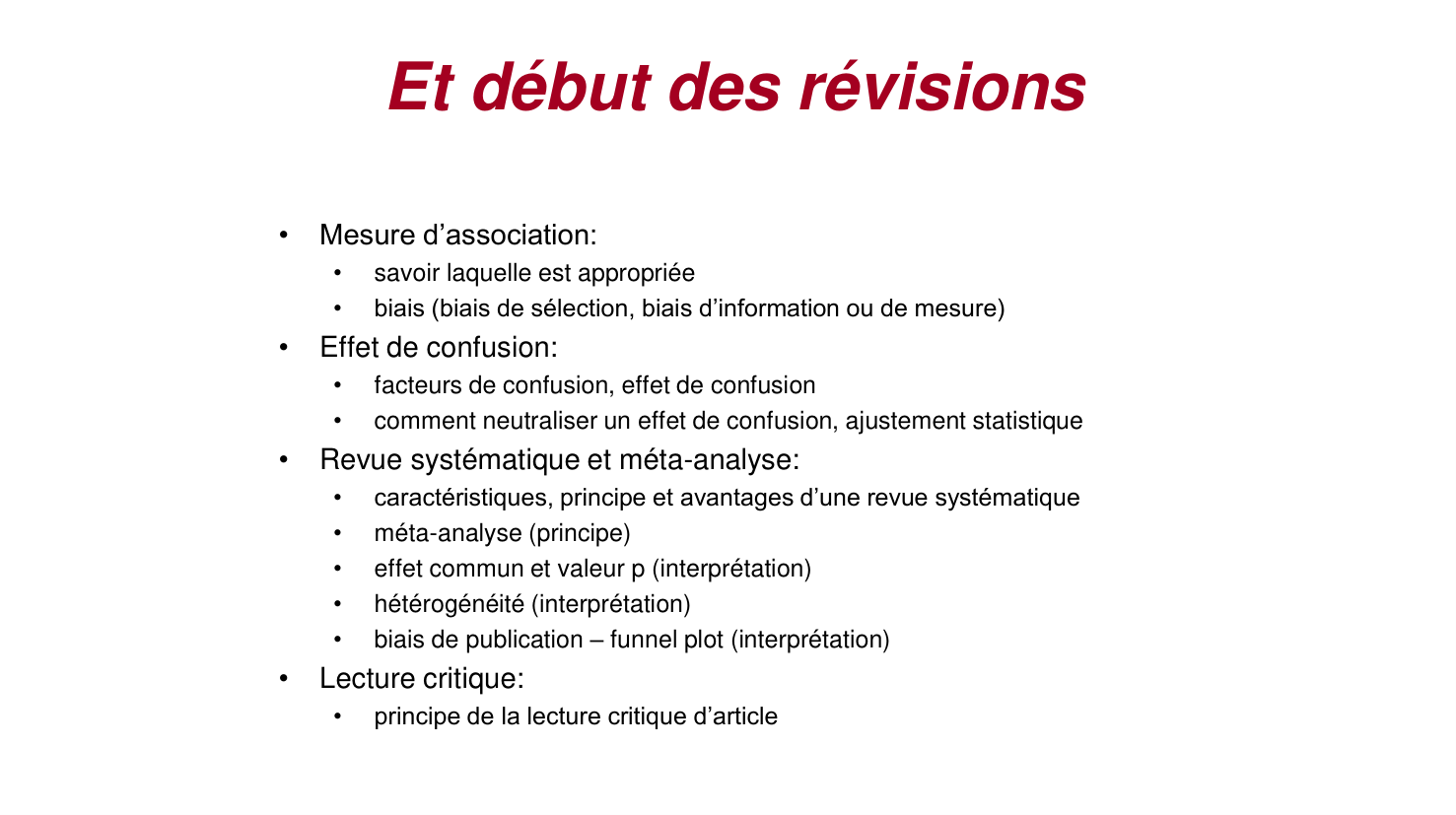 Statistiques pour médecins15 lecturecritique page 51