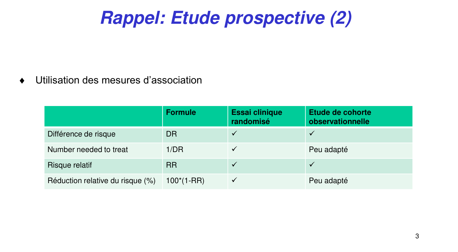 Statistiques pour médecins 11 survie page 3