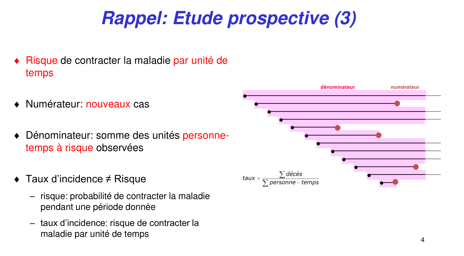 Statistiques pour médecins 11 survie page 4