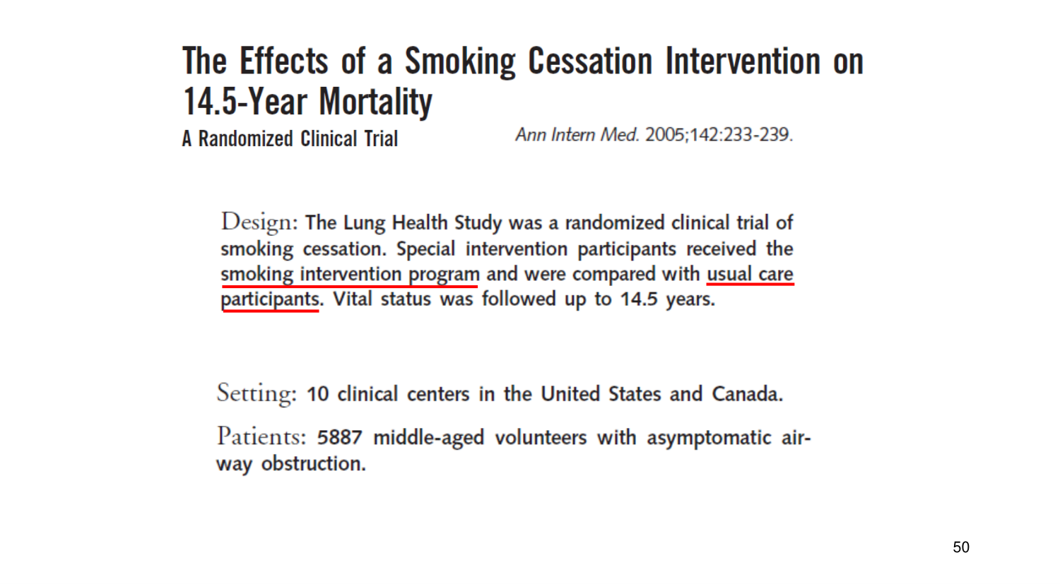 Statistiques pour médecins 11 survie page 50