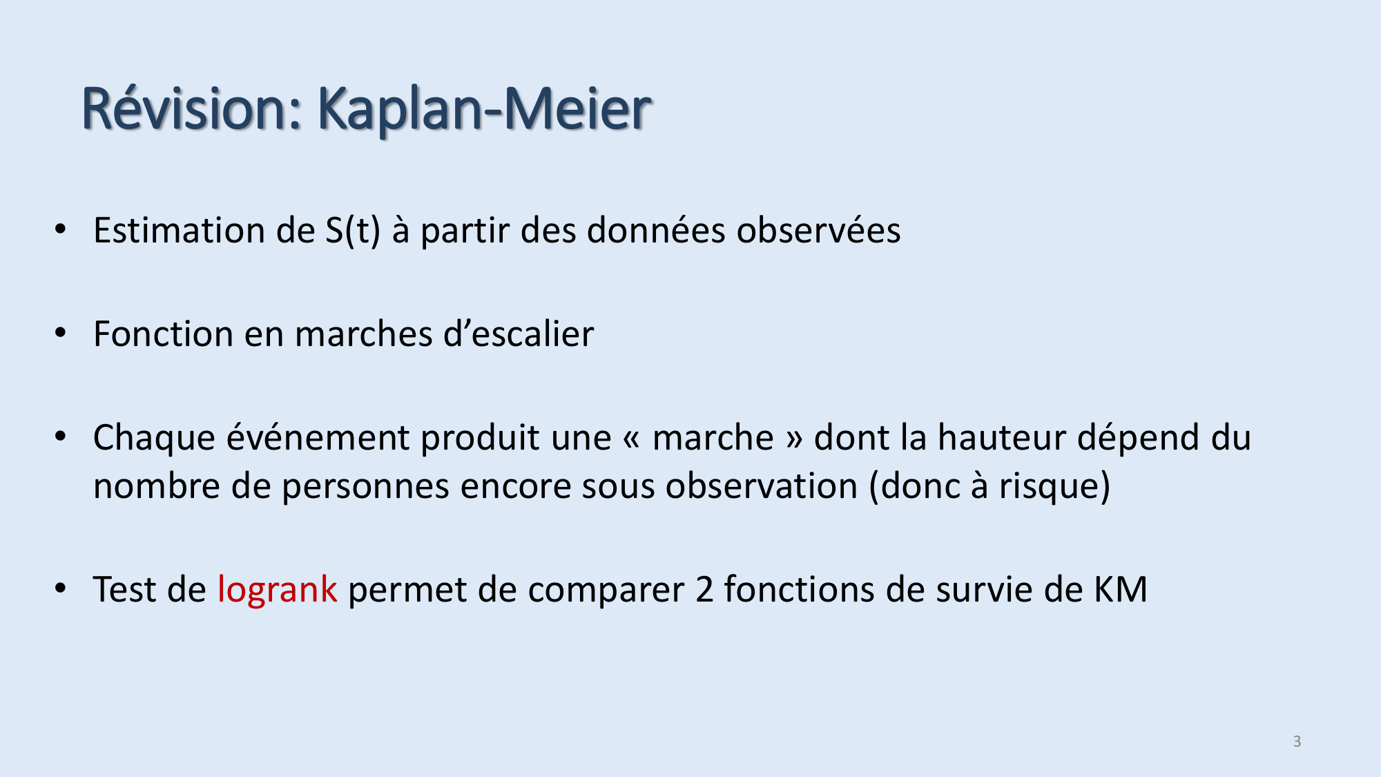 Statistiques pour médecins 12 cas témoins page 3