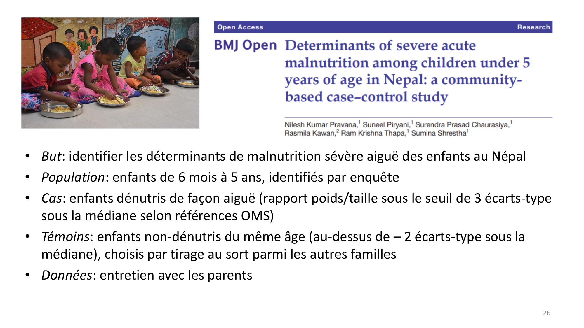 Statistiques pour médecins 12 cas témoins page 26