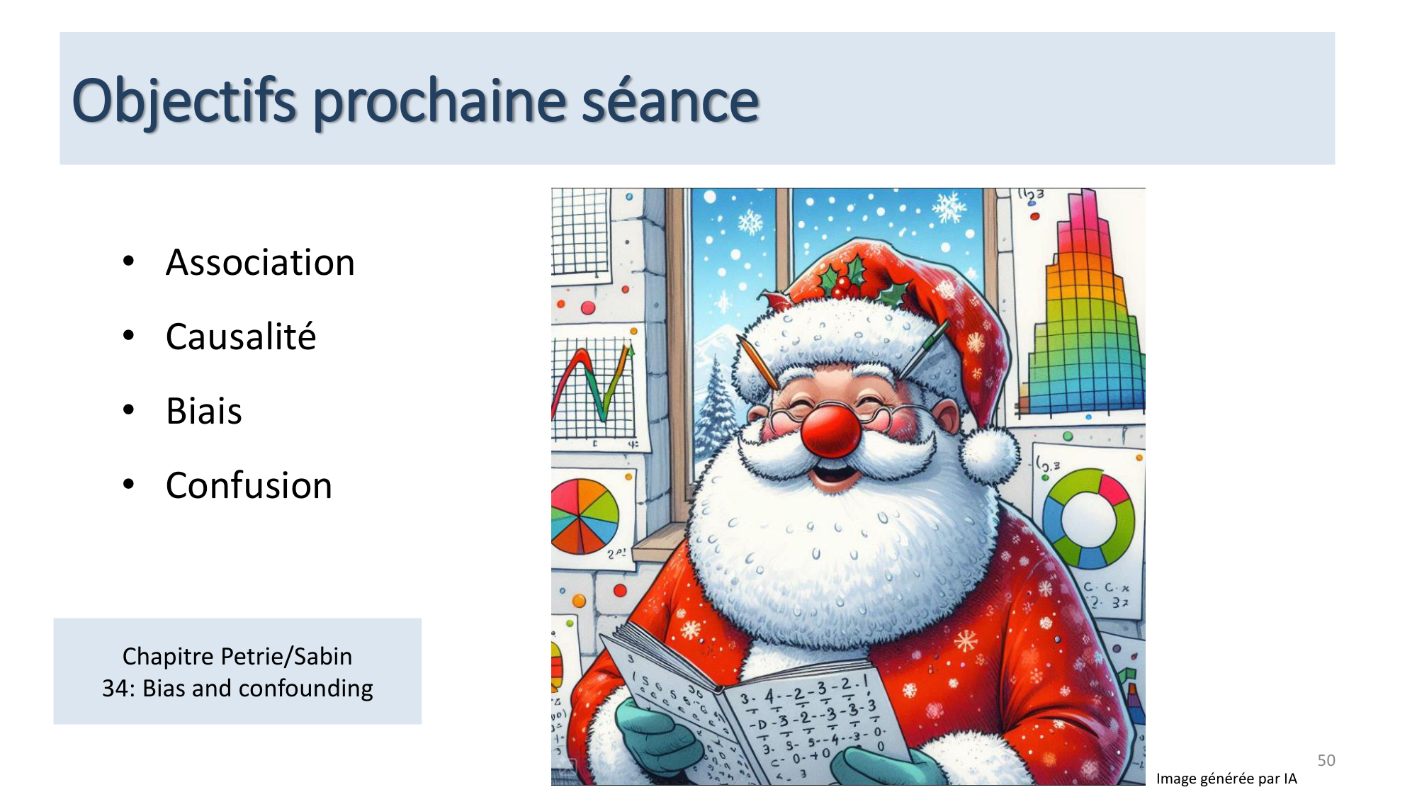 Statistiques pour médecins 12 cas témoins page 50