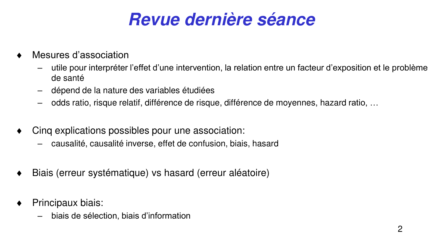 Statistiques pour médecins 14 revuesystematique page 2