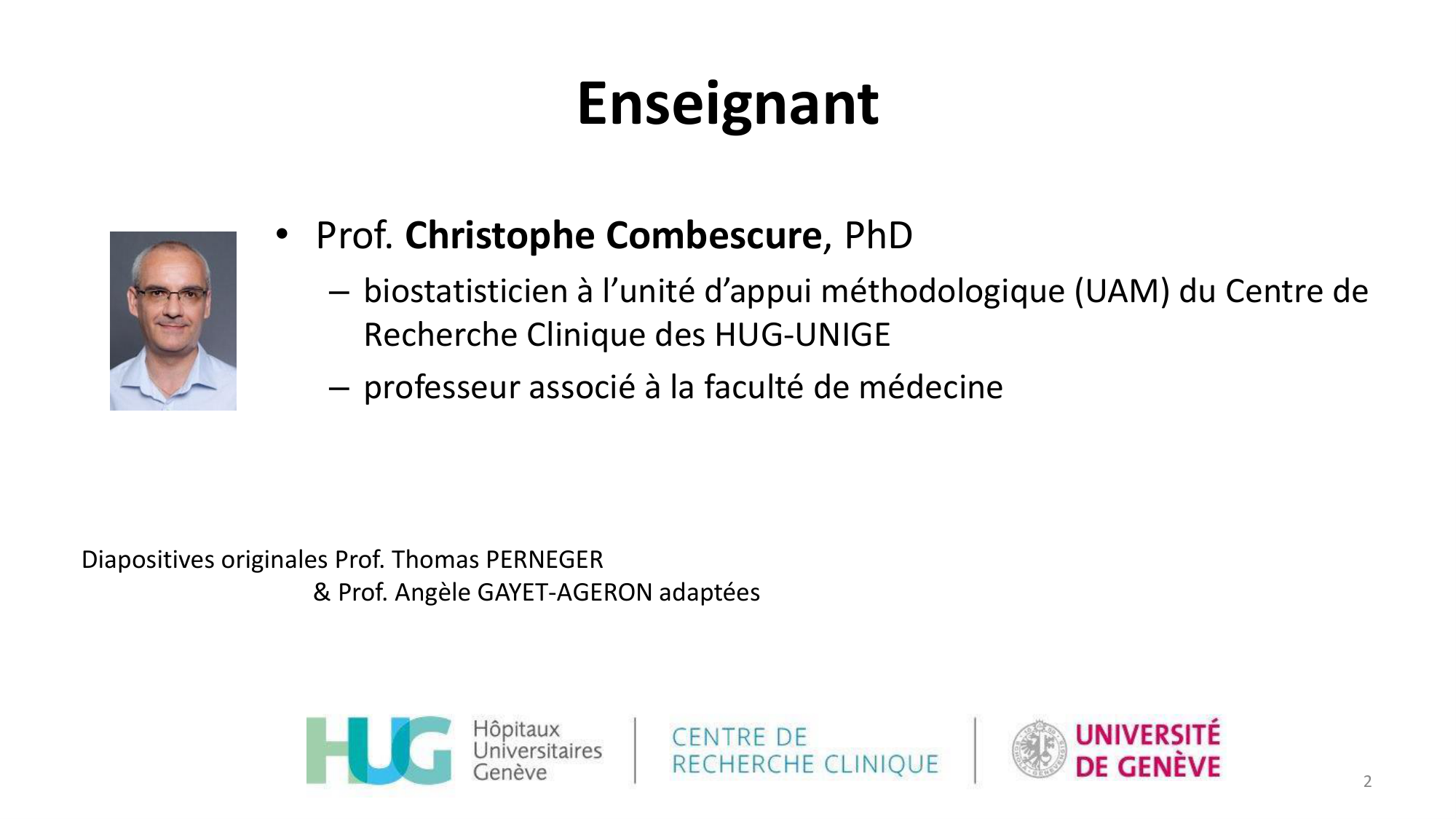 Statistiques pour médecins 1 intro page 2