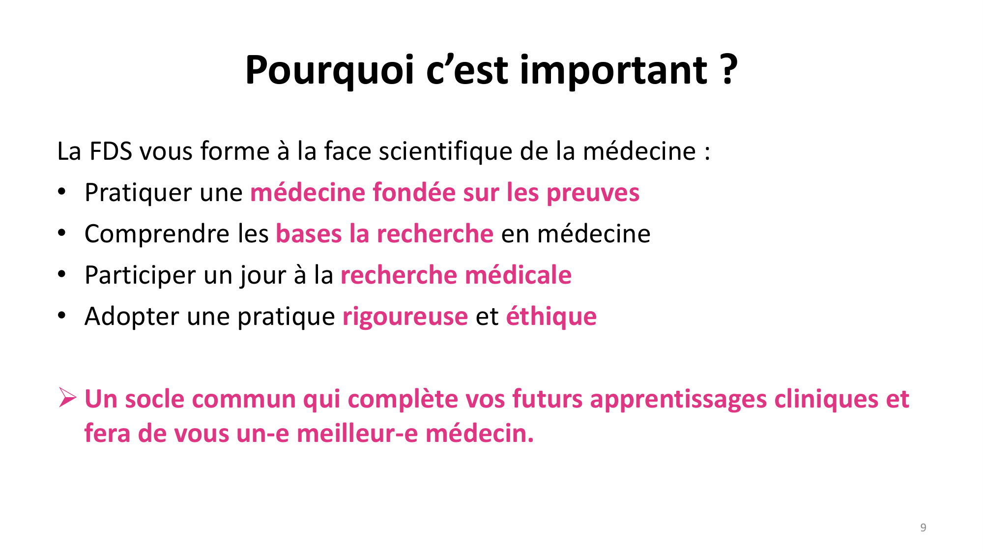 Statistiques pour médecins 1 intro page 9