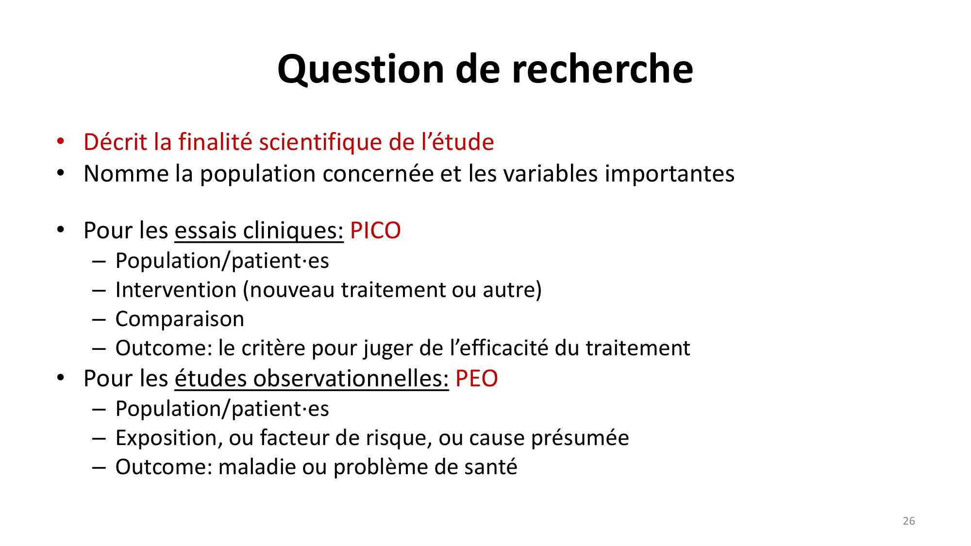 Statistiques pour médecins 1 intro page 26