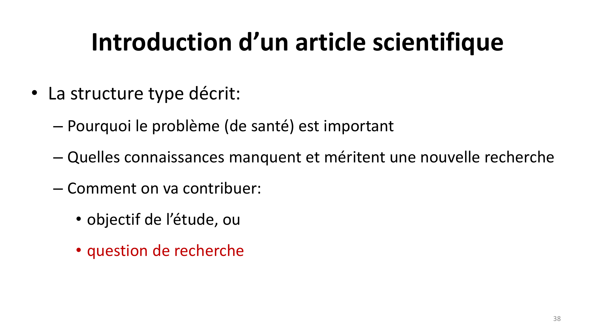Statistiques pour médecins 1 intro page 38
