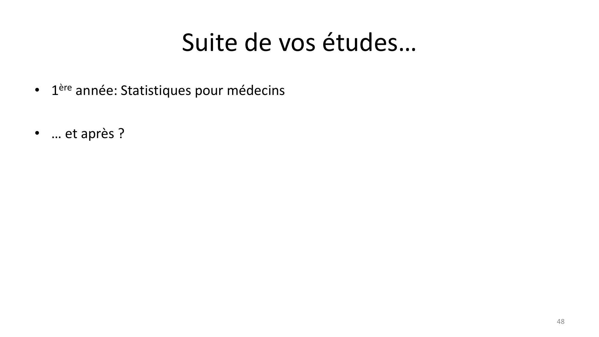 Statistiques pour médecins 1 intro page 48