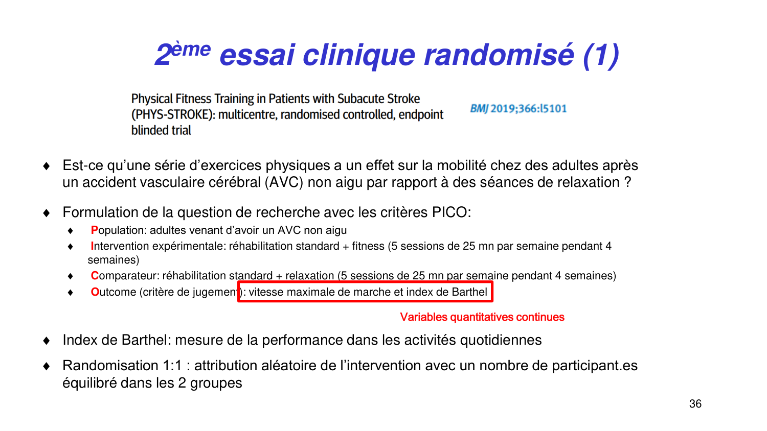 Statistiques pour médecins 2 statdescriptives page 36