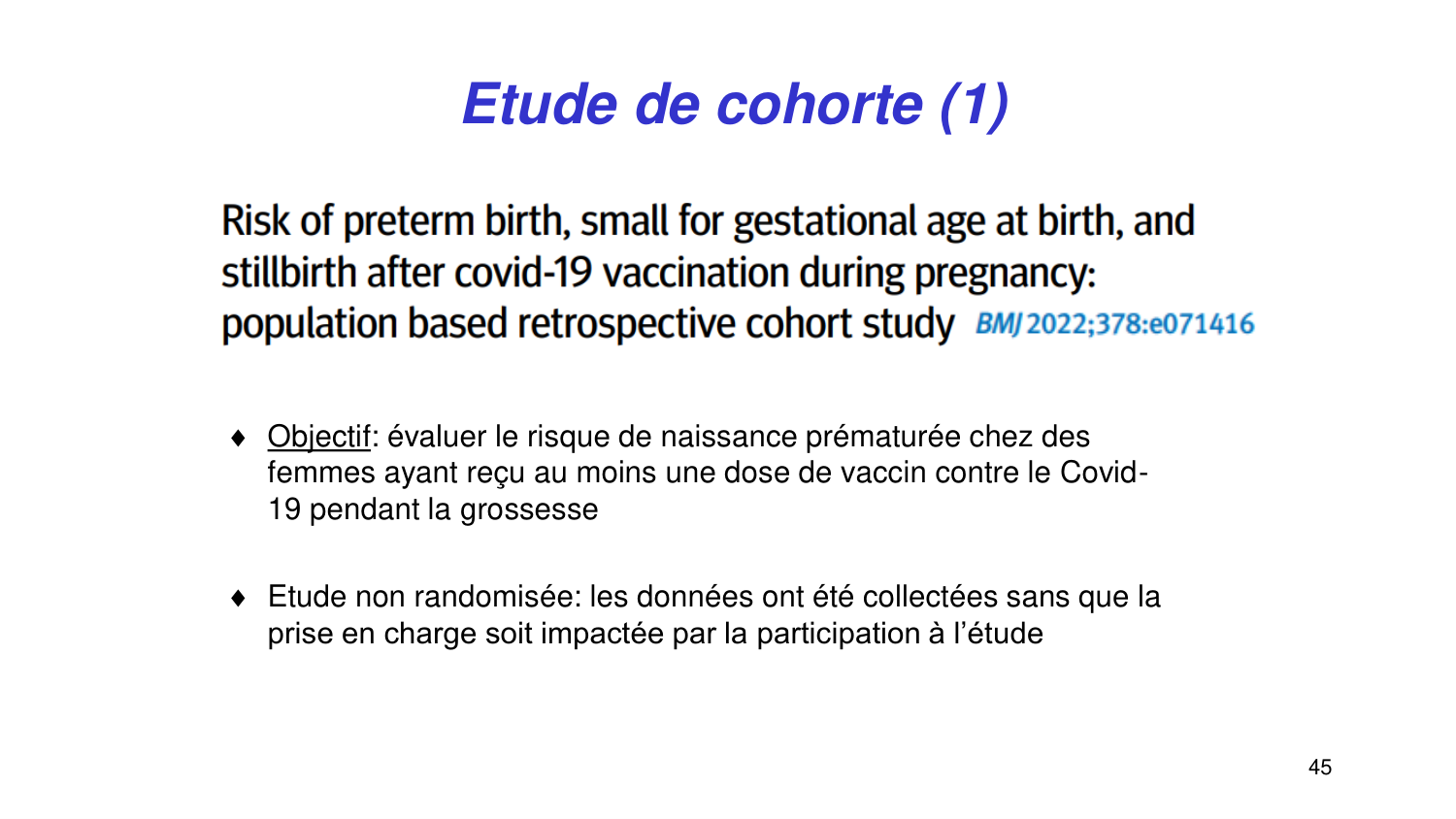 Statistiques pour médecins 2 statdescriptives page 45