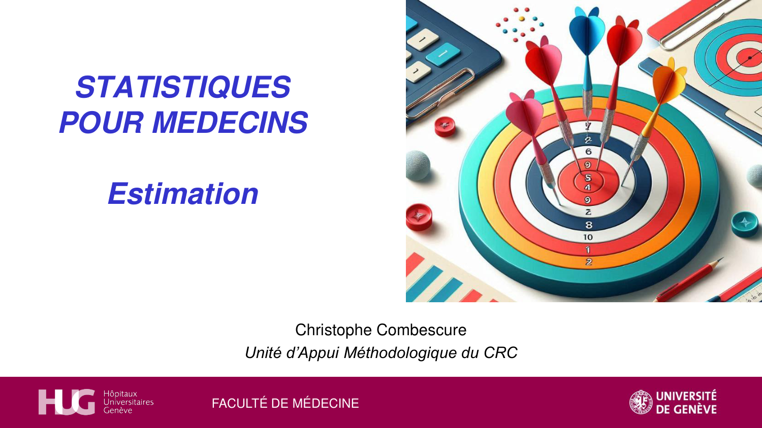 Statistiques pour médecins 3 estimation page 1