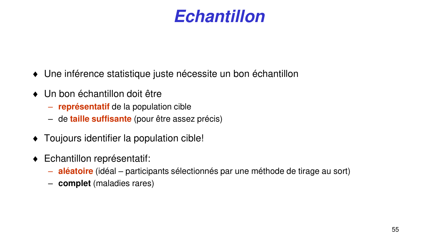 Statistiques pour médecins 3 estimation page 55