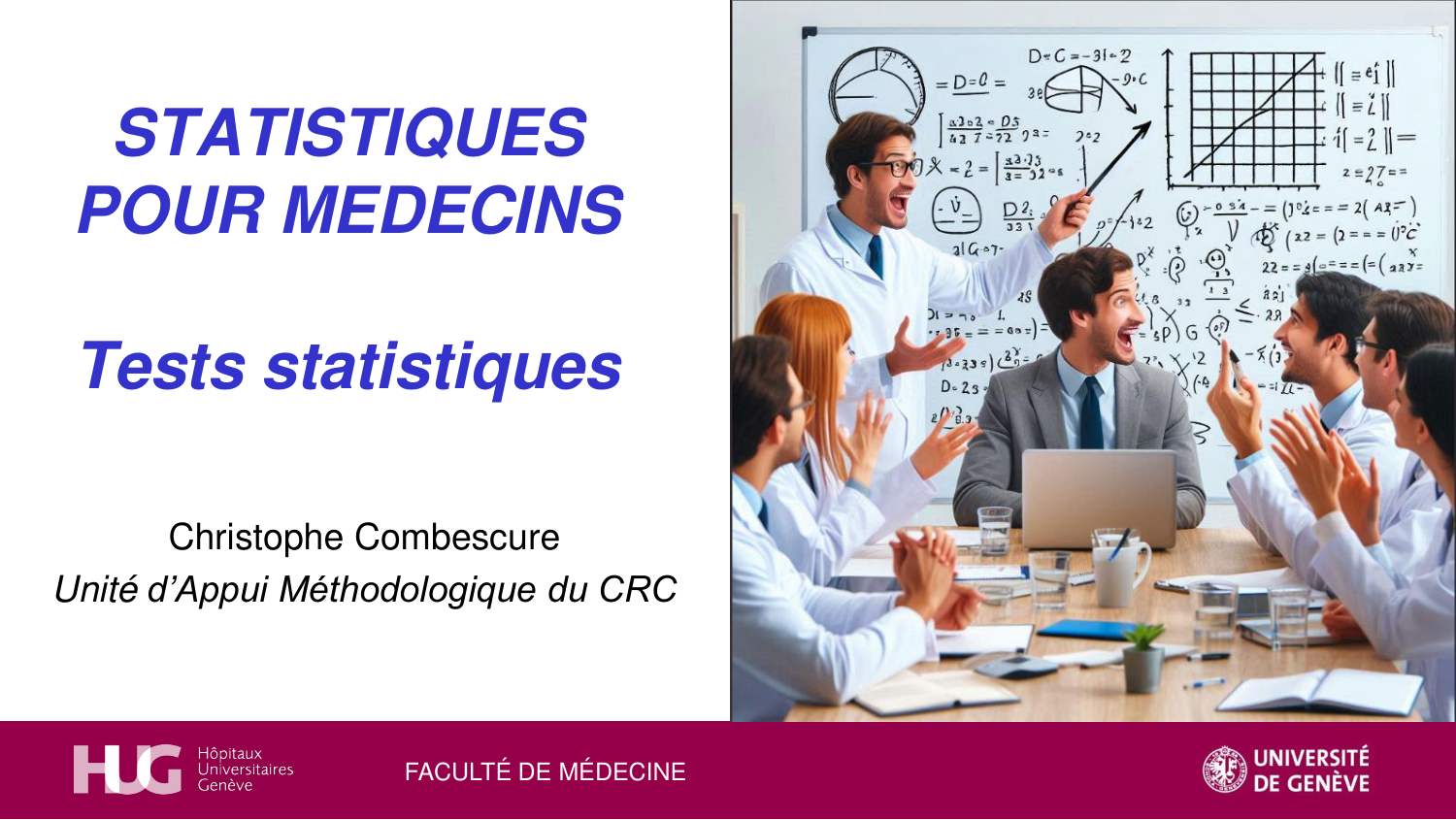 Statistiques pour médecins 4 testsstatistiques page 1