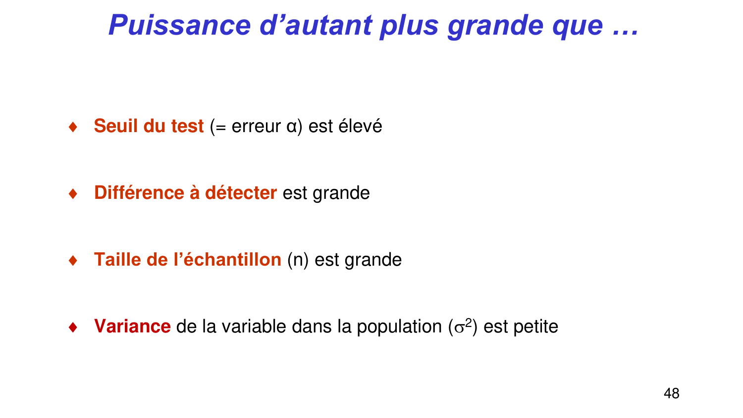 Statistiques pour médecins 4 testsstatistiques page 48