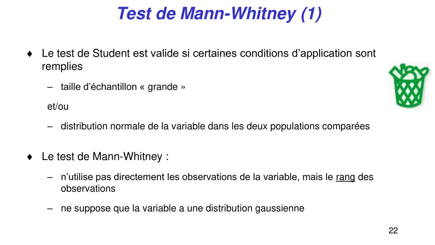 Statistiques pour médecins 5 testsstatistiques page 22