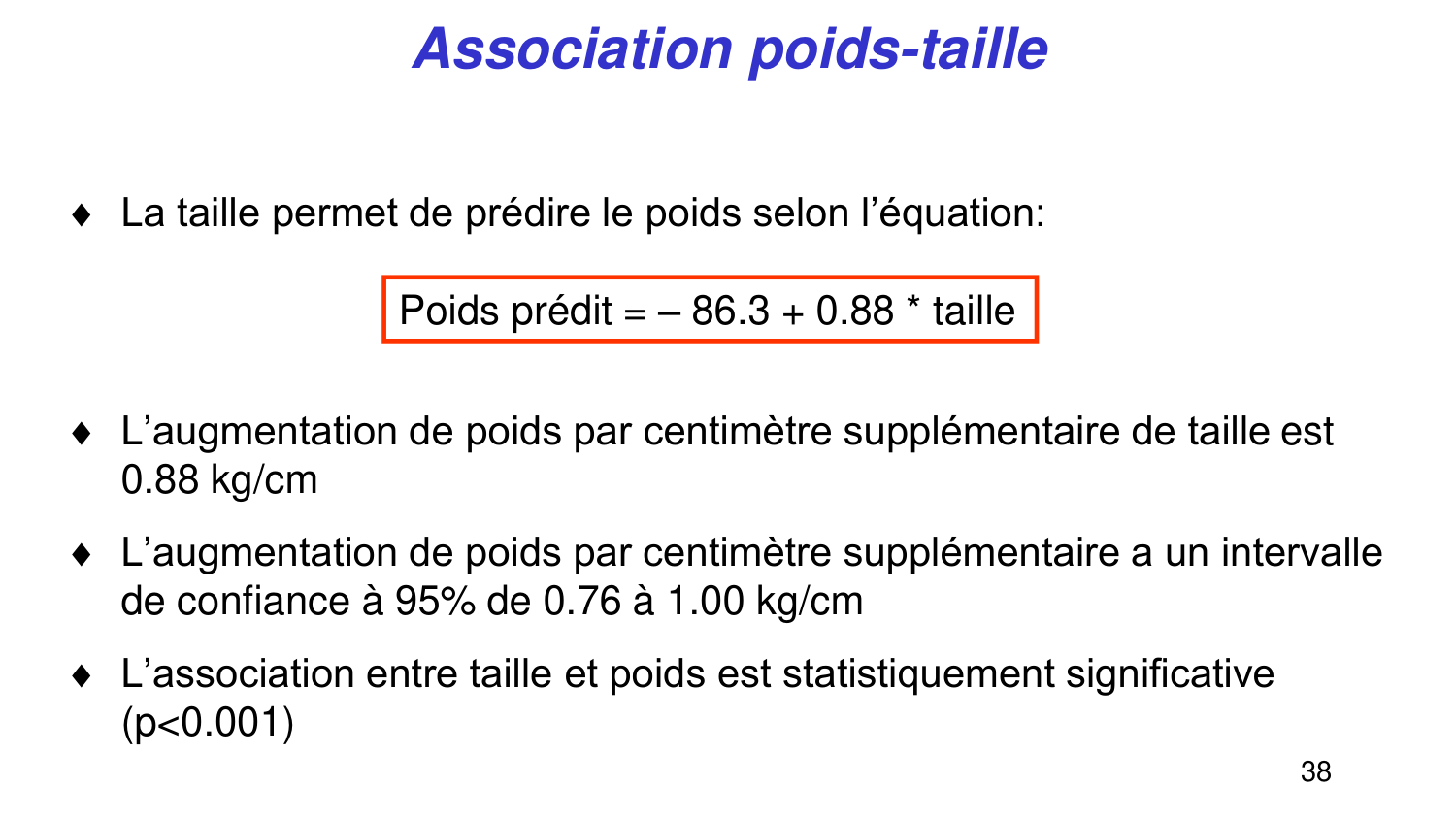 Statistiques pour médecins 6 RegLin page 38