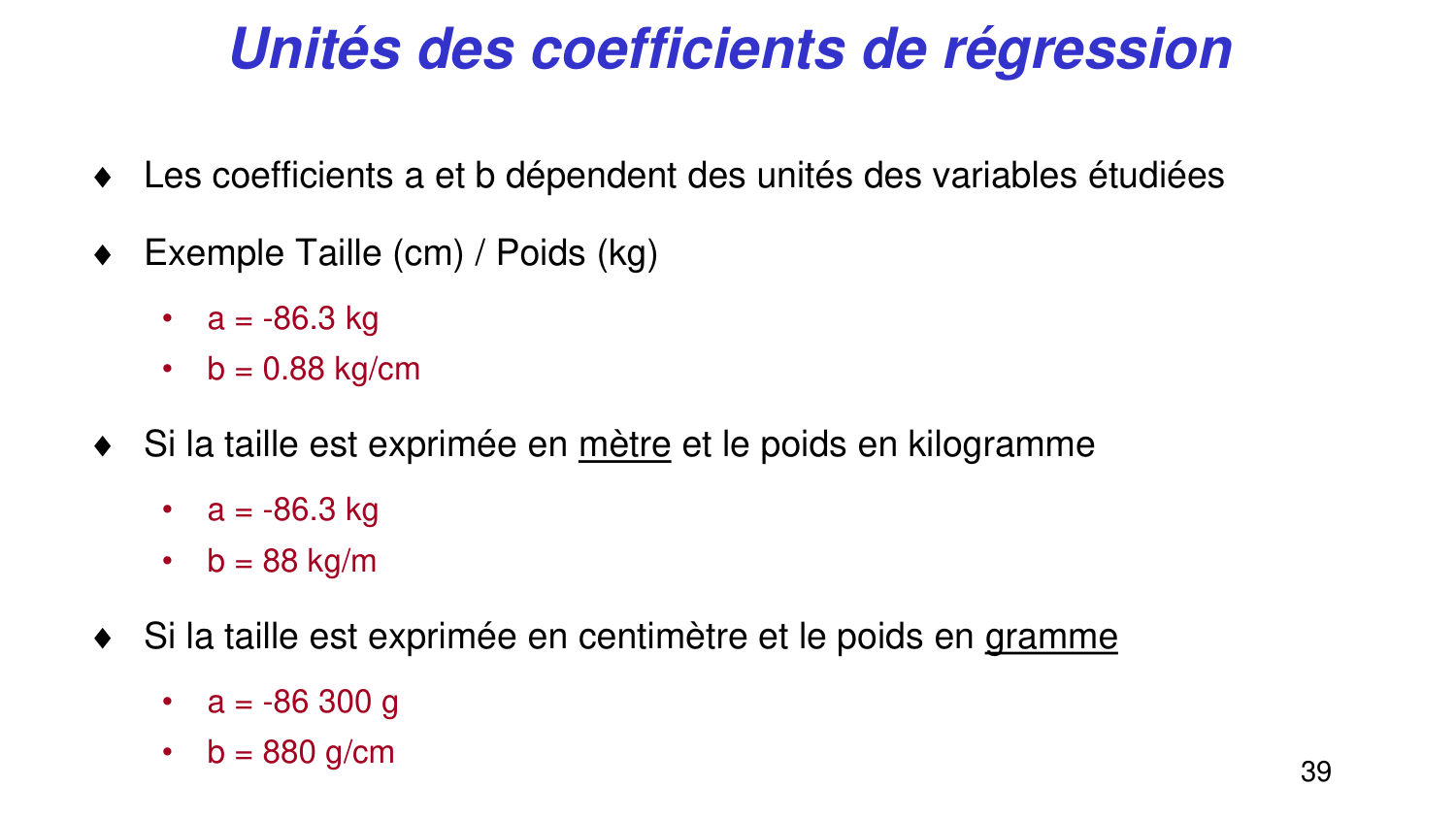 Statistiques pour médecins 6 RegLin page 39