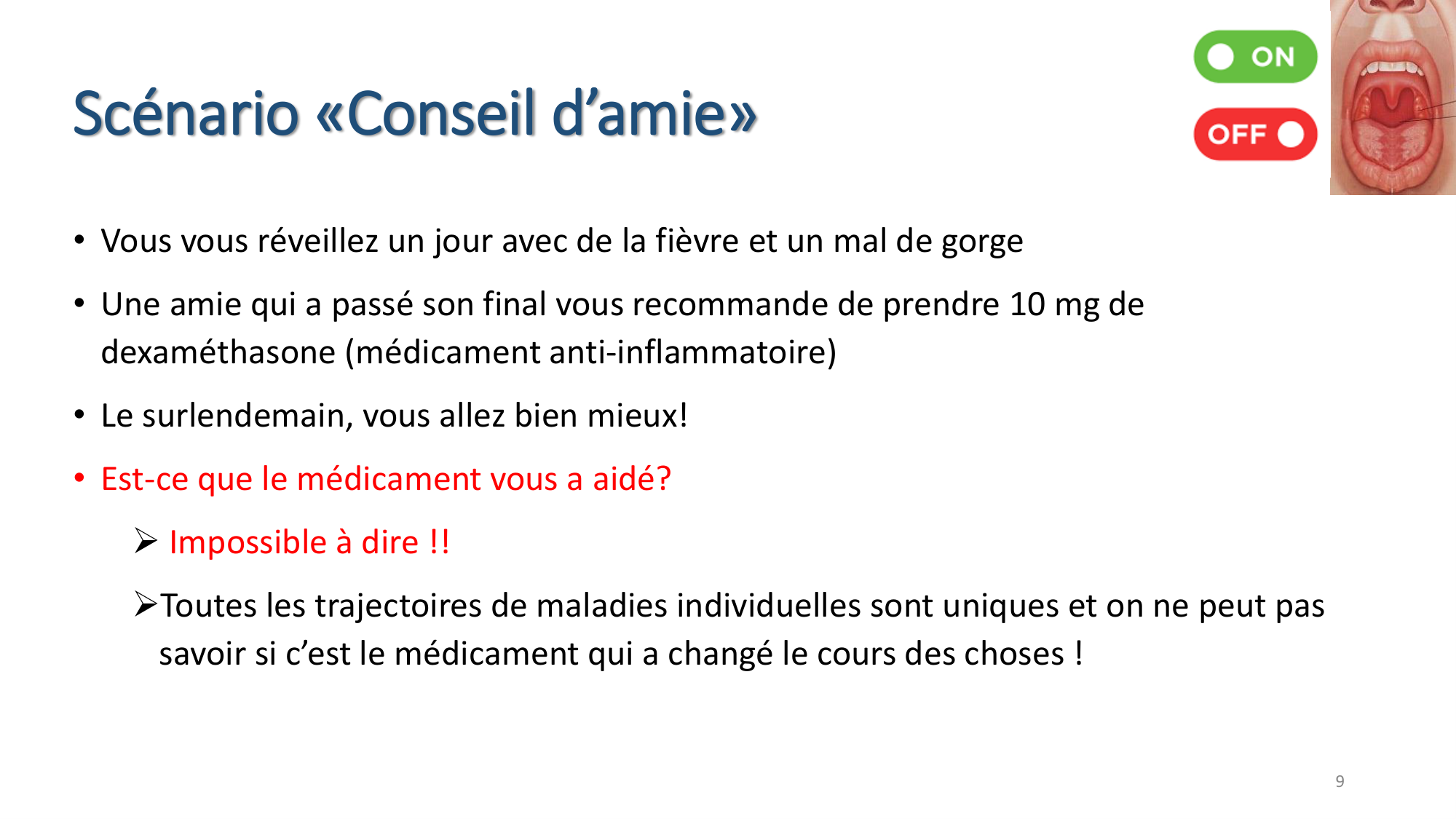 Statistiques pour médecins 7 Essais cliniques page 9