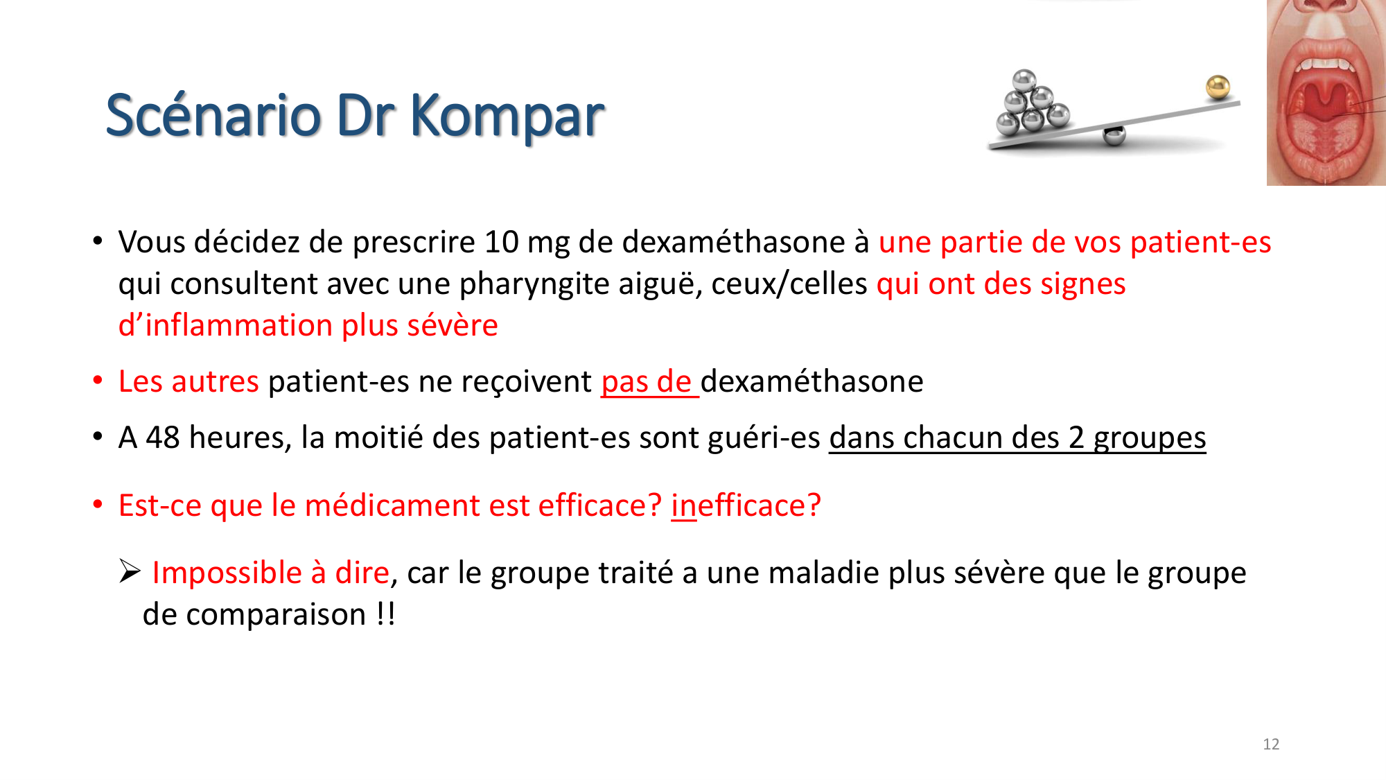 Statistiques pour médecins 7 Essais cliniques page 12