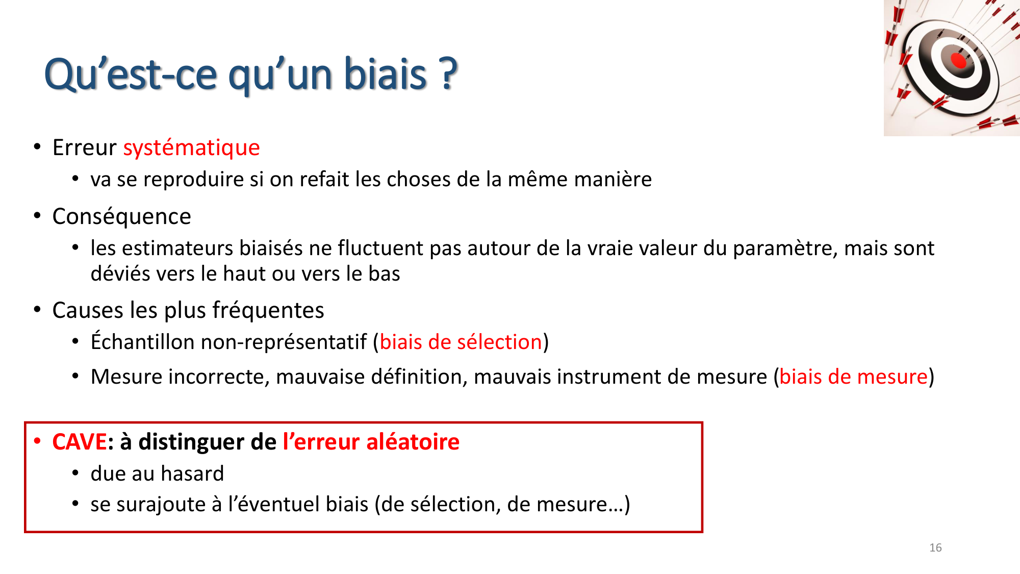 Statistiques pour médecins 7 Essais cliniques page 16