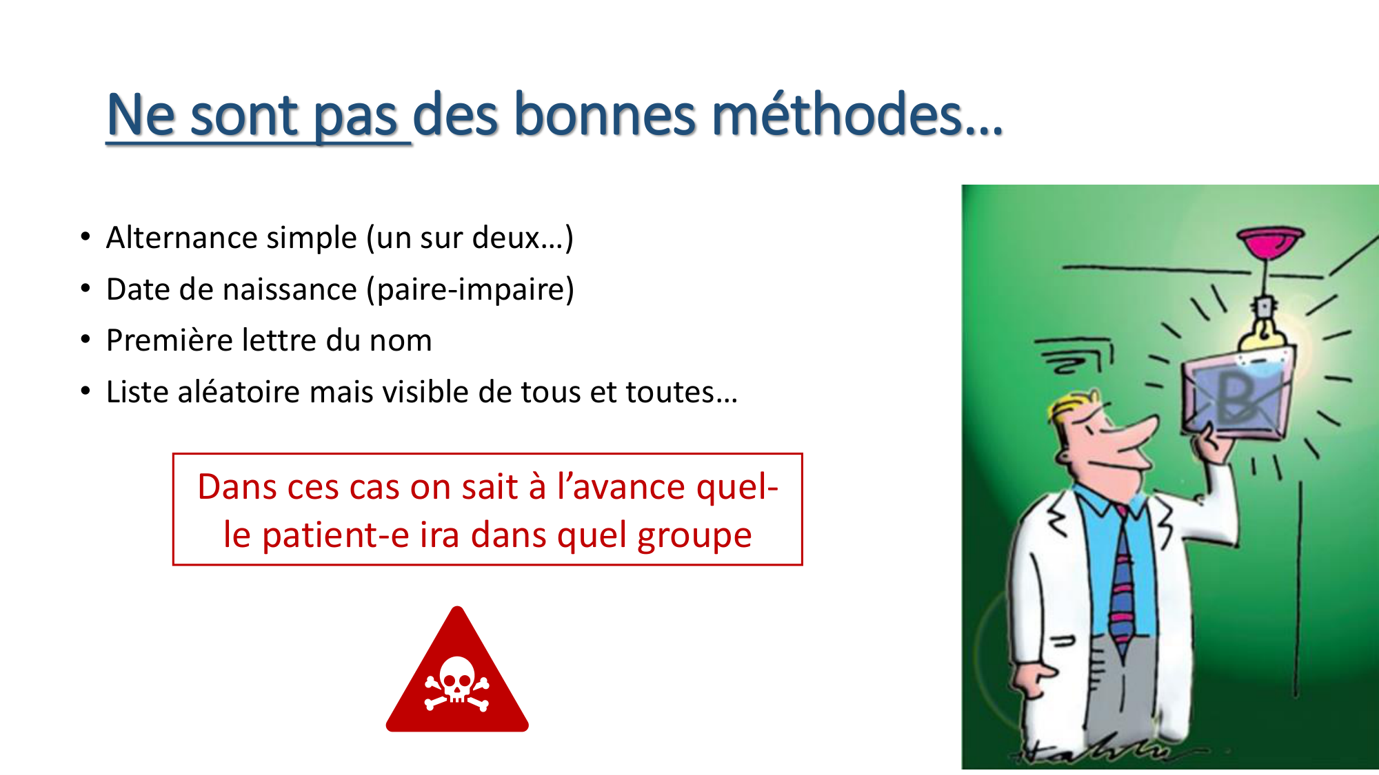 Statistiques pour médecins 7 Essais cliniques page 25