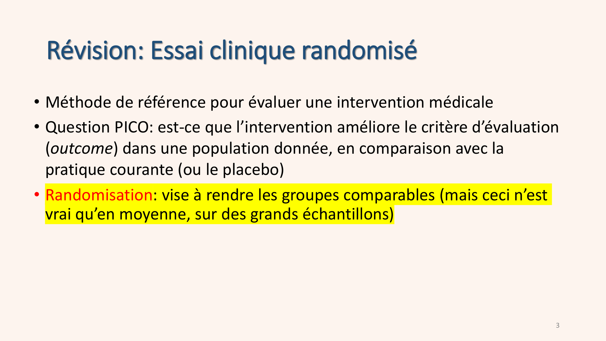 Statistiques pour médecins 8 essais exemples page 3