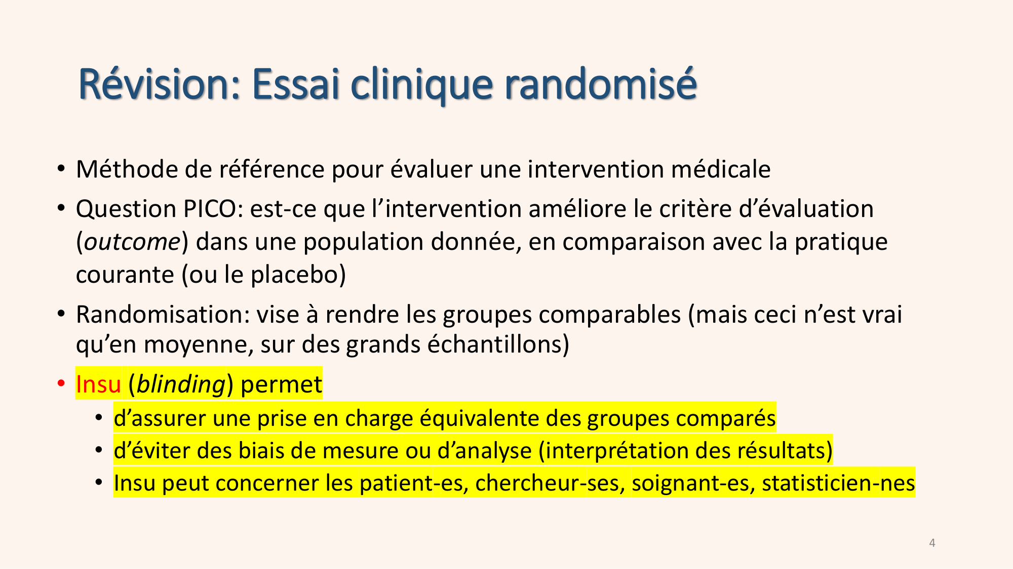 Statistiques pour médecins 8 essais exemples page 4