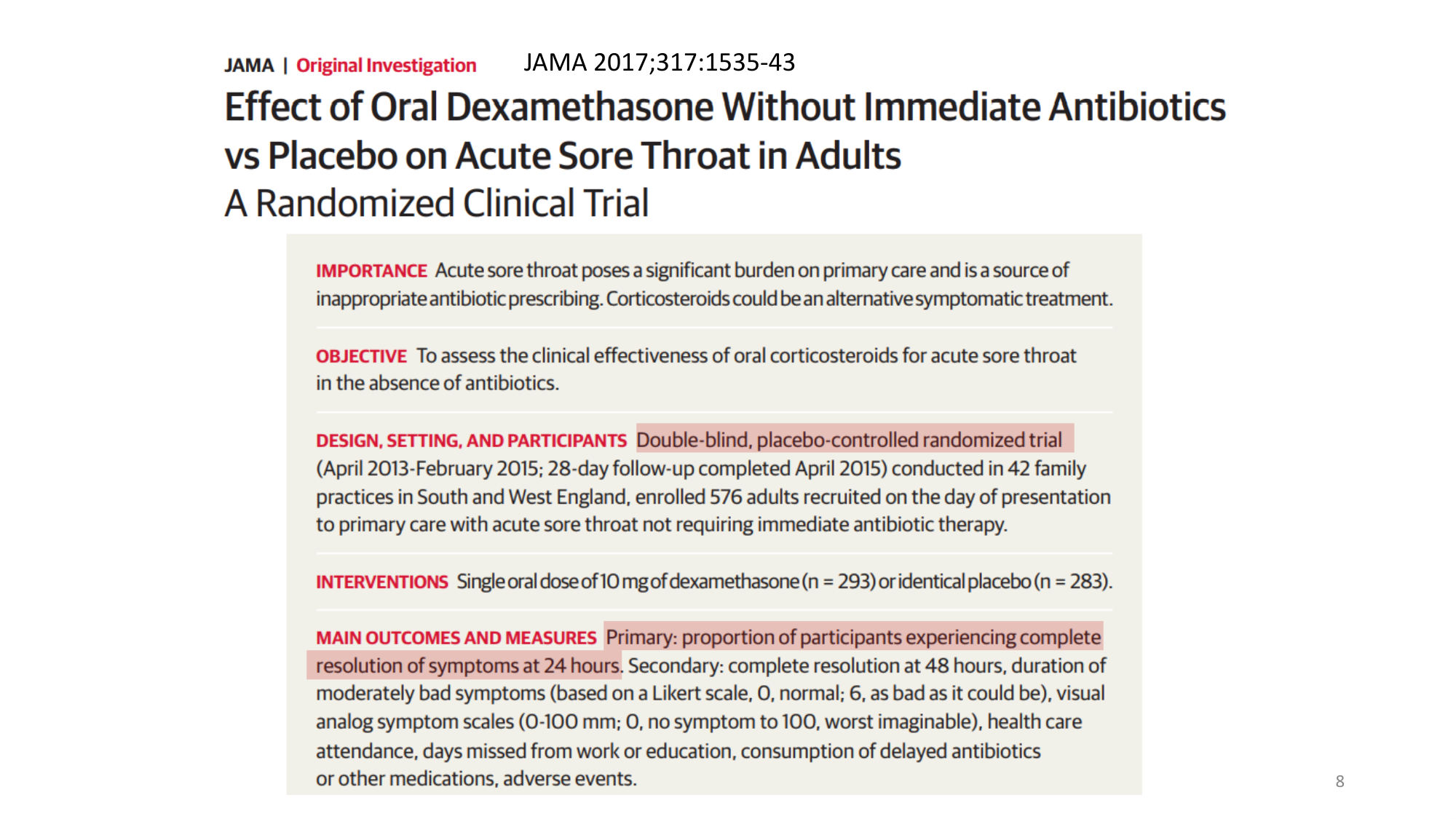 Statistiques pour médecins 8 essais exemples page 8